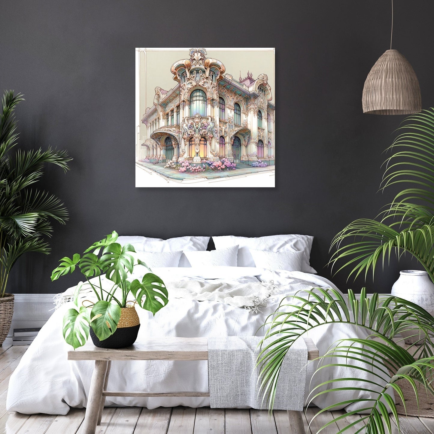 Nouveau Nature Canvas