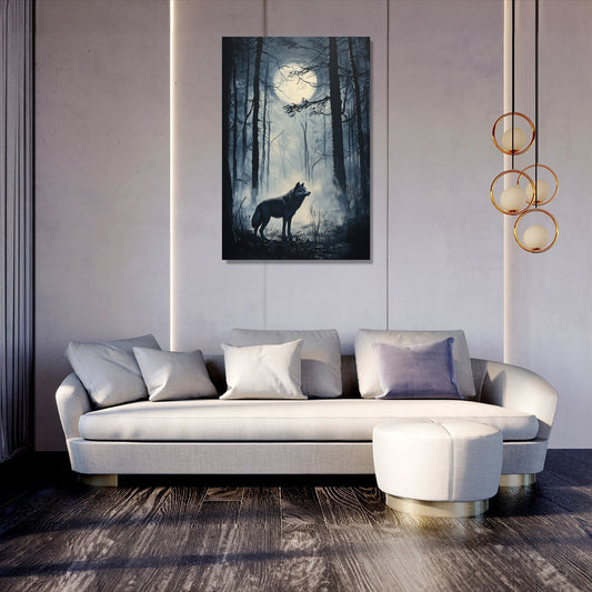 Lunar Serenade Canvas