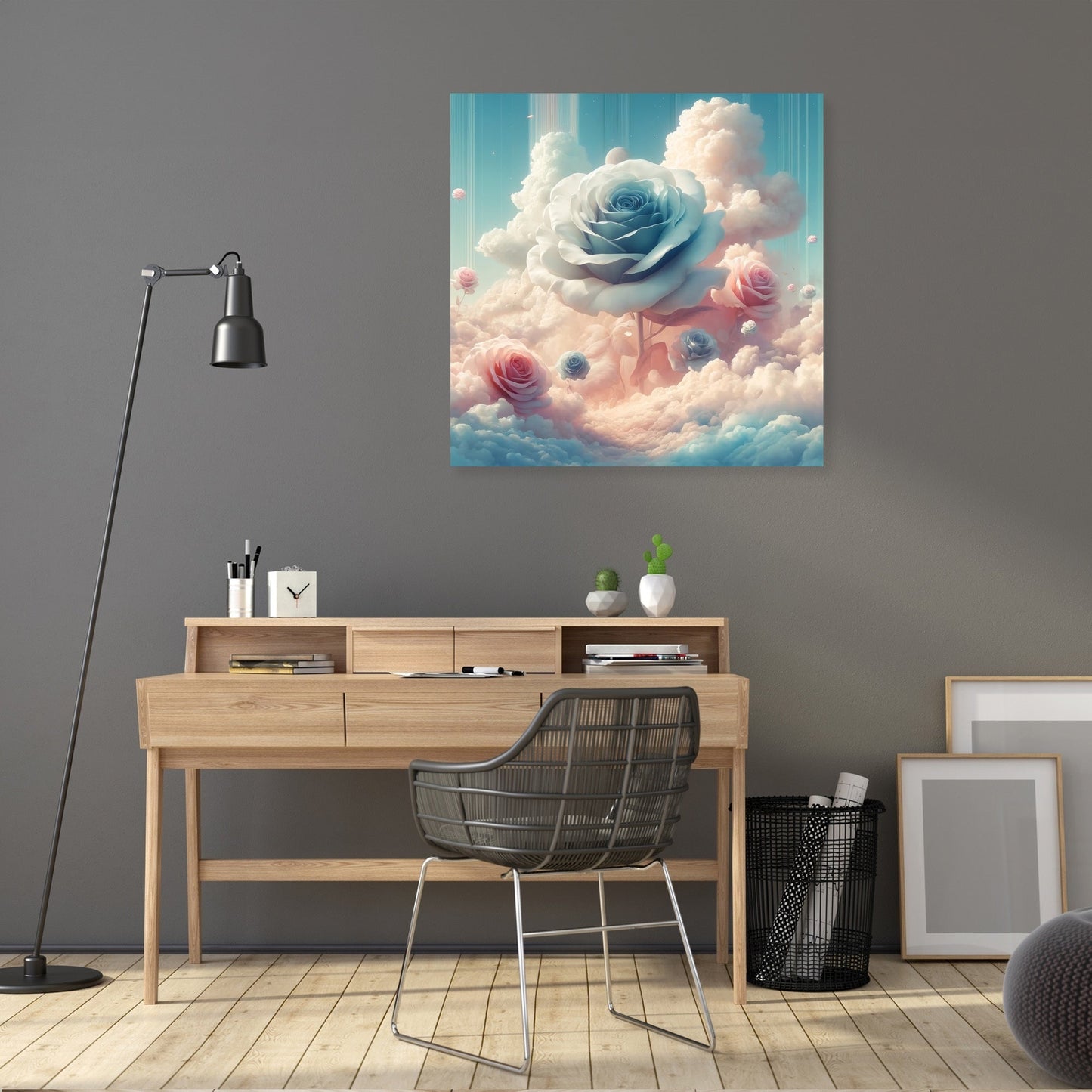 Surrealism Rose Dreams Canvas