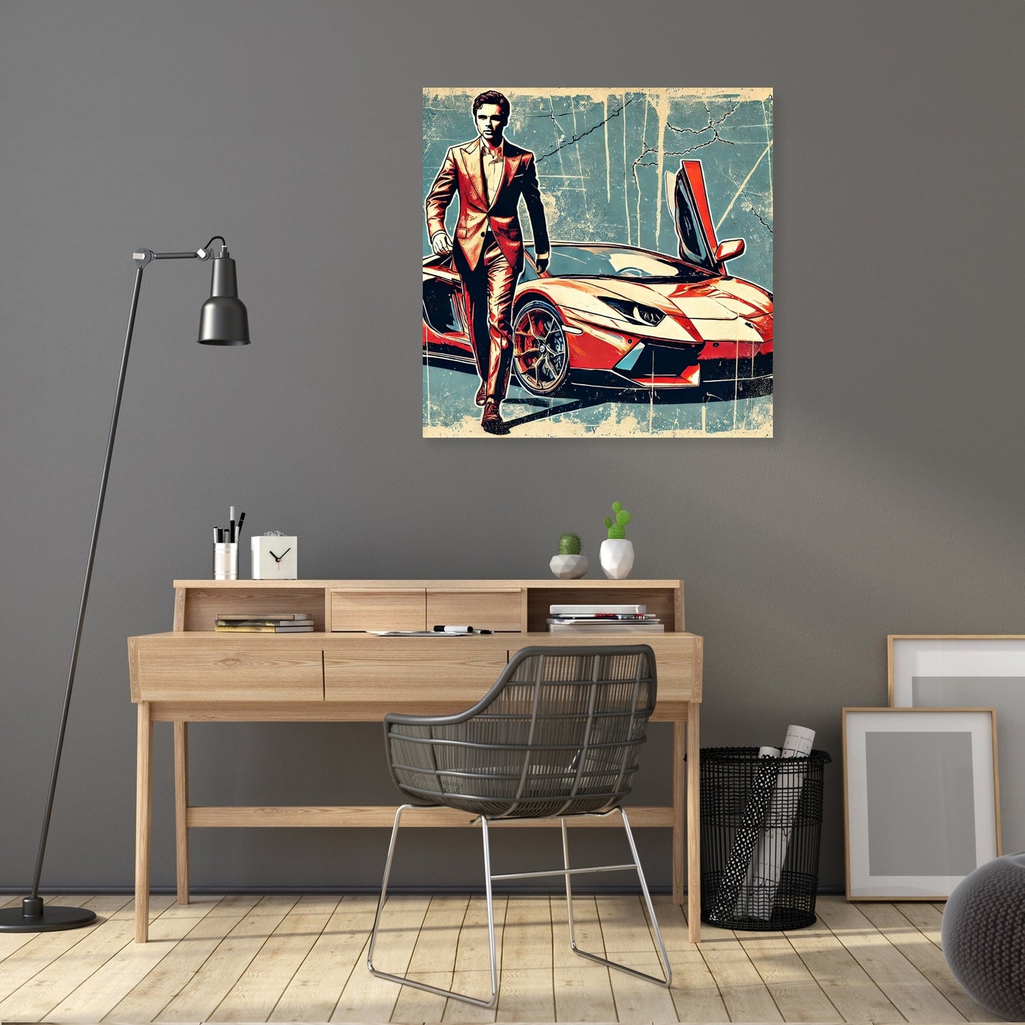 Hollywood Star Drive Canvas
