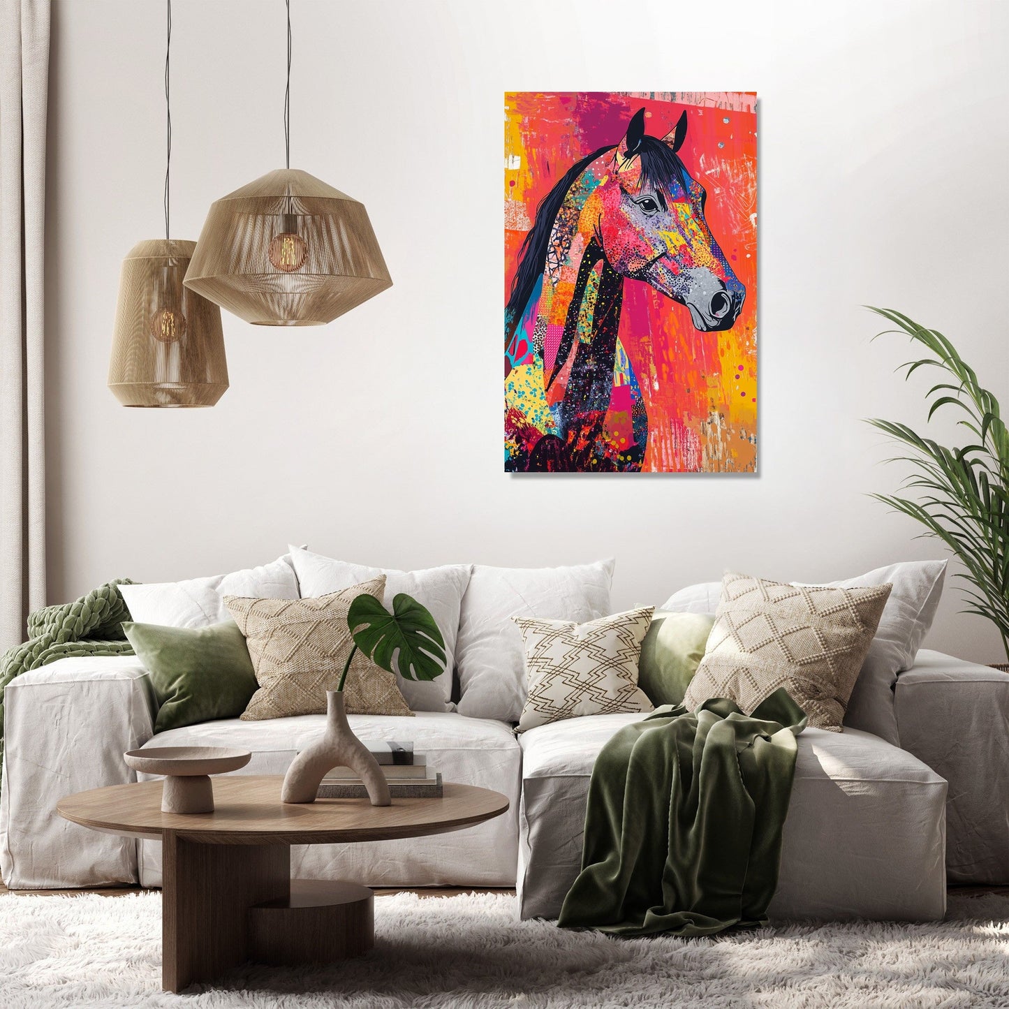 Majestic Equine Pop Canvas