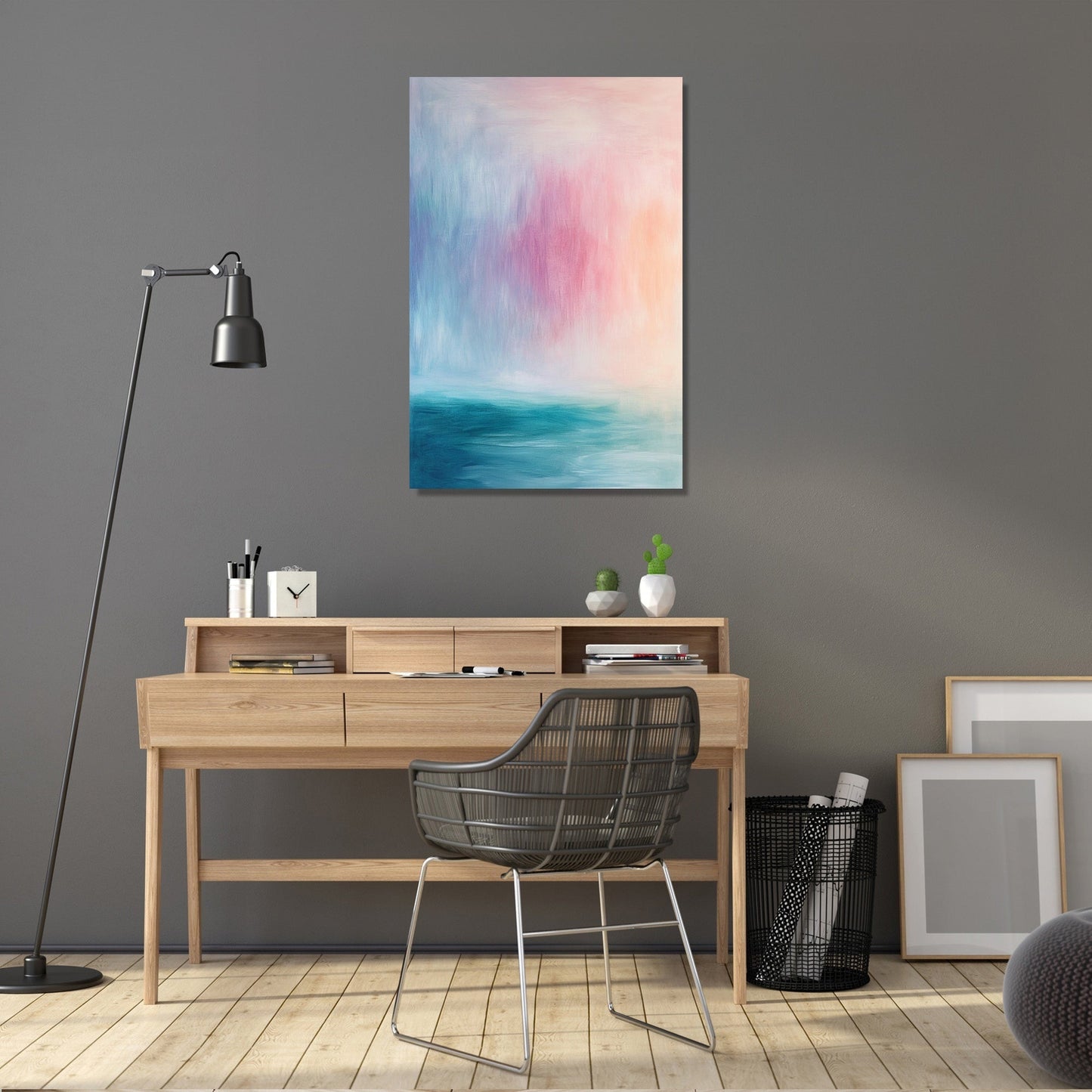 Nostalgic Stream Canvas