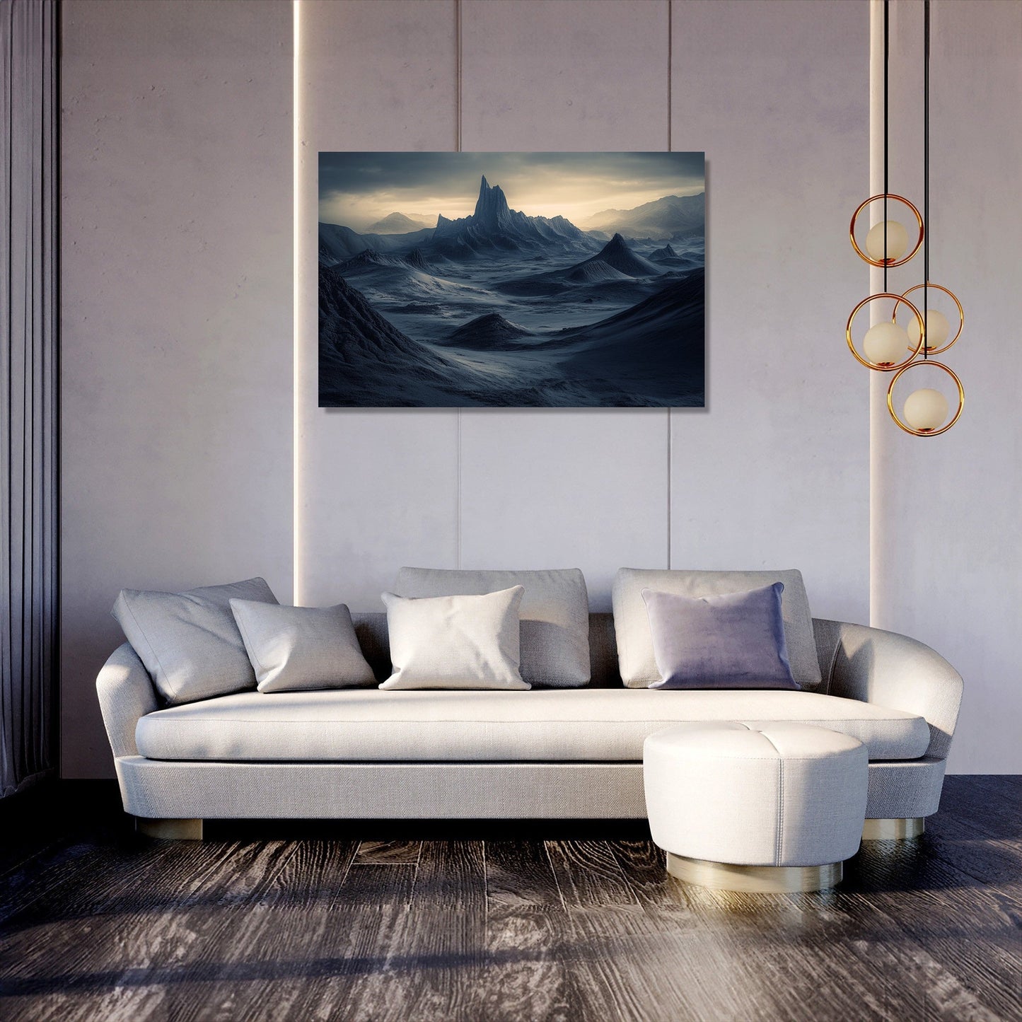 Alien Dunes Canvas
