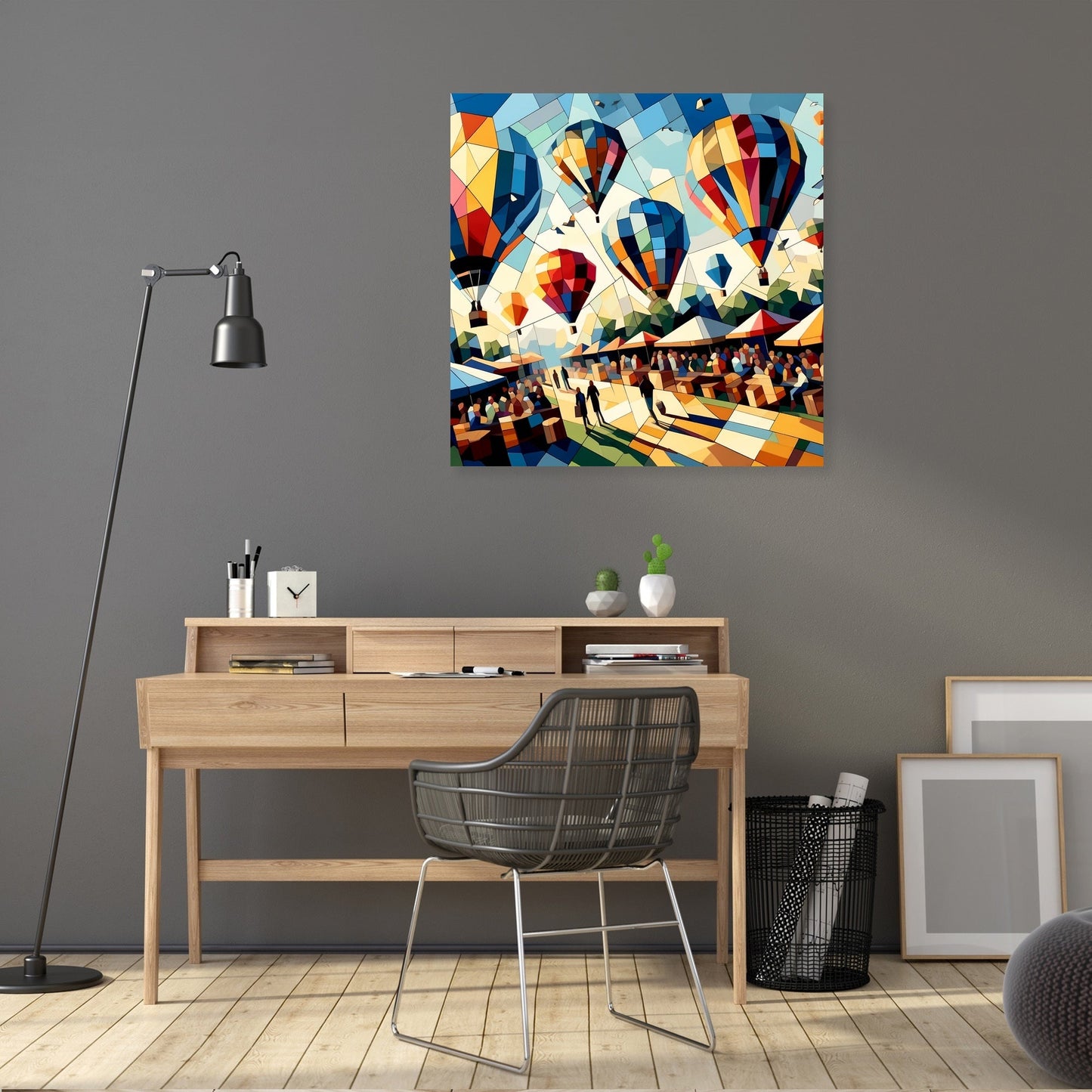 Festival of Shapes Canvas