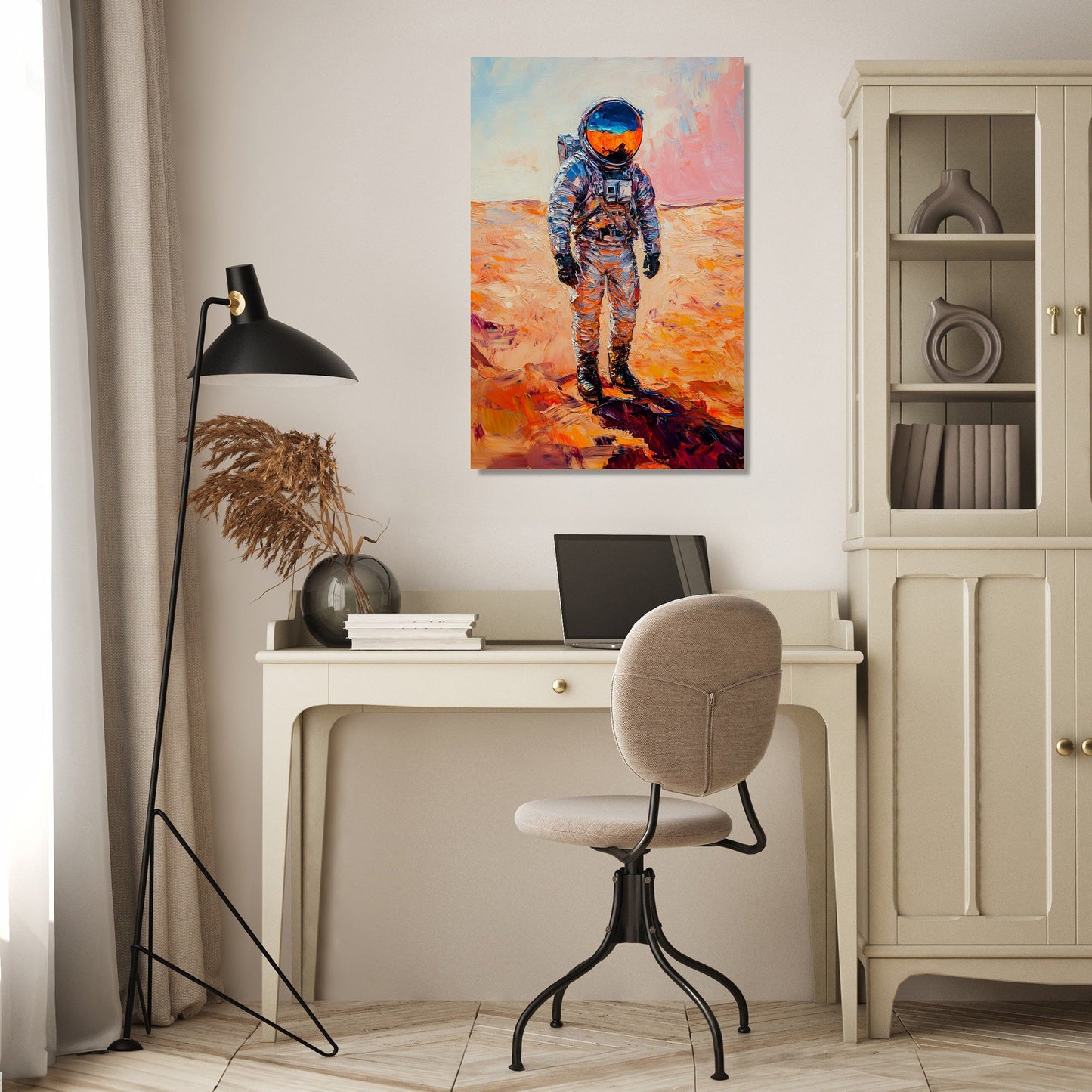 Martian Explorer Canvas