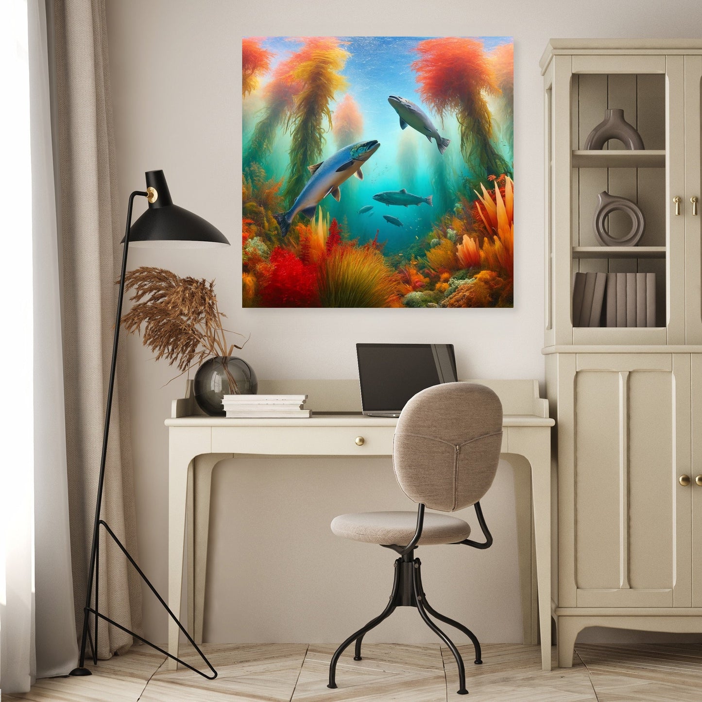 Autumn Underwater Canvas