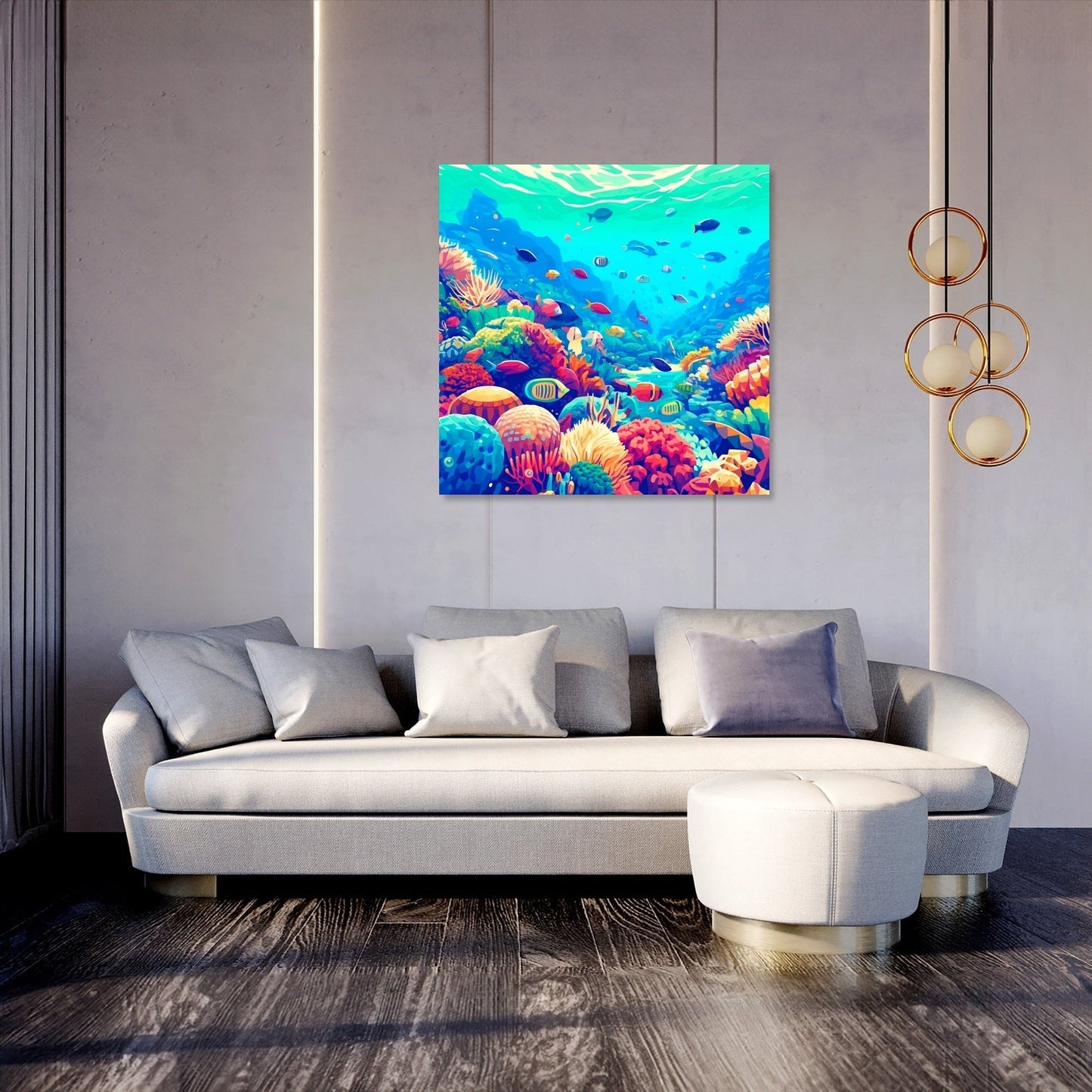 Reef Vibrance Canvas