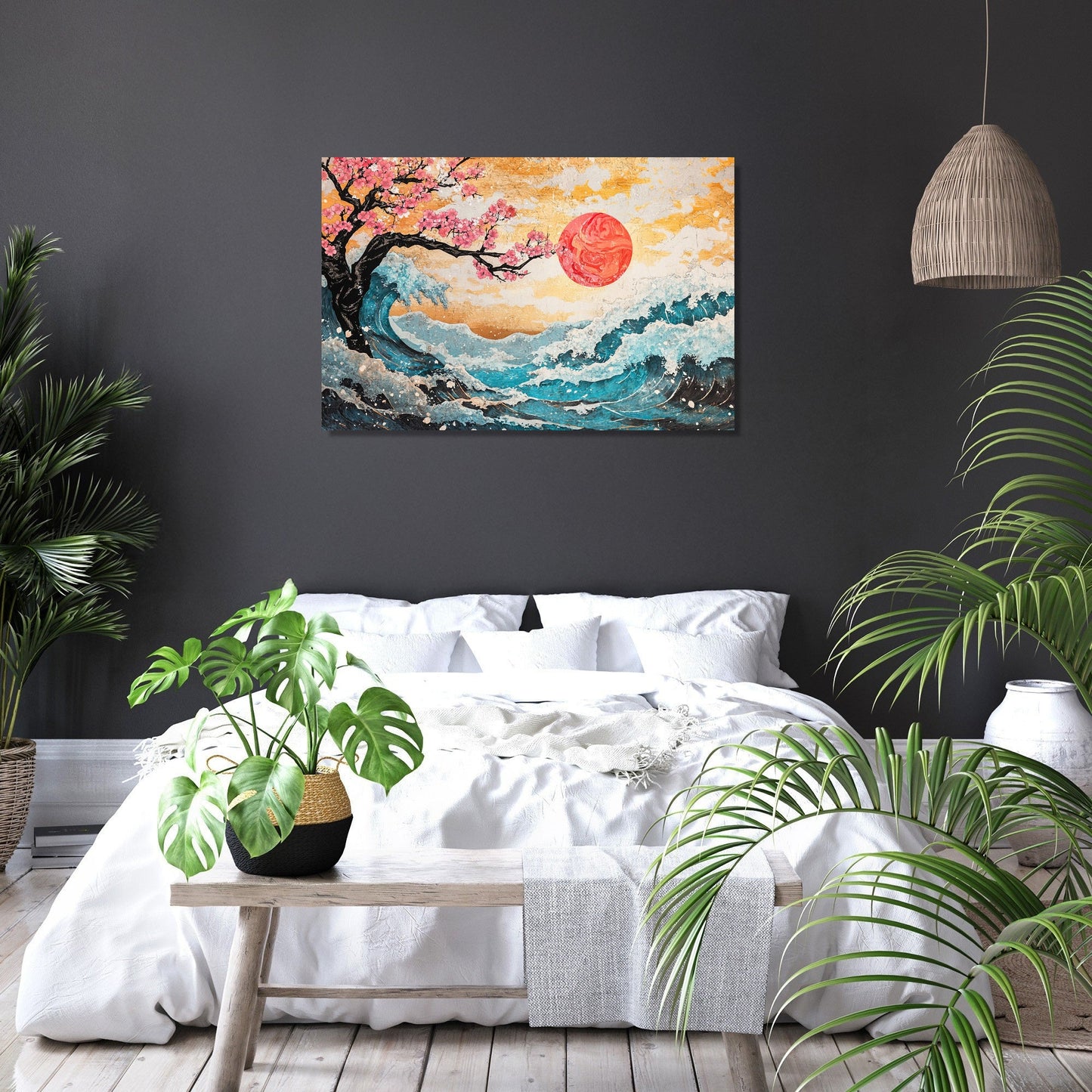 Vibrant Nature Burst Canvas