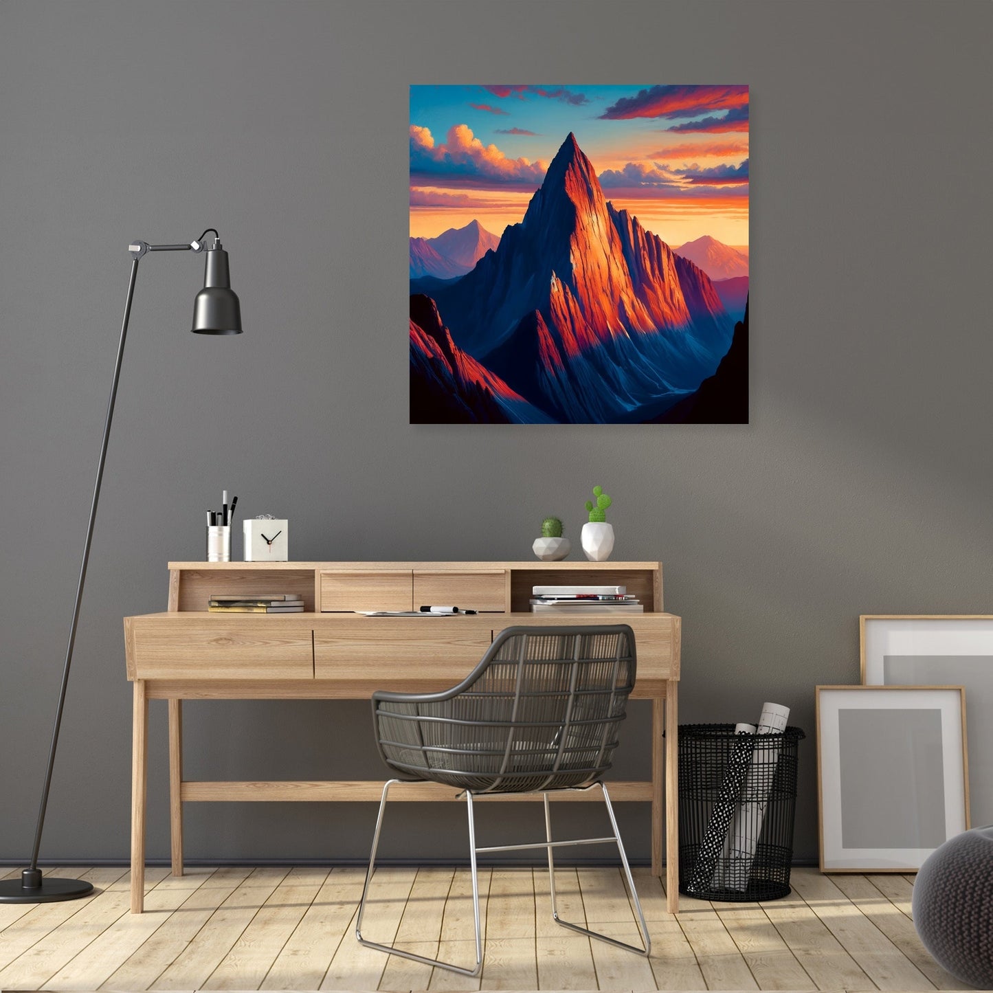 Mitre Peak Sunset Majesty Canvas