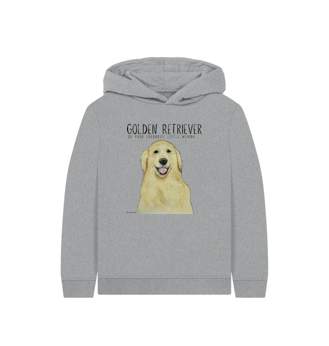 Golden Retriever Kids' Hoodie: For Your Little Weirdo’s Ultimate Adventure!