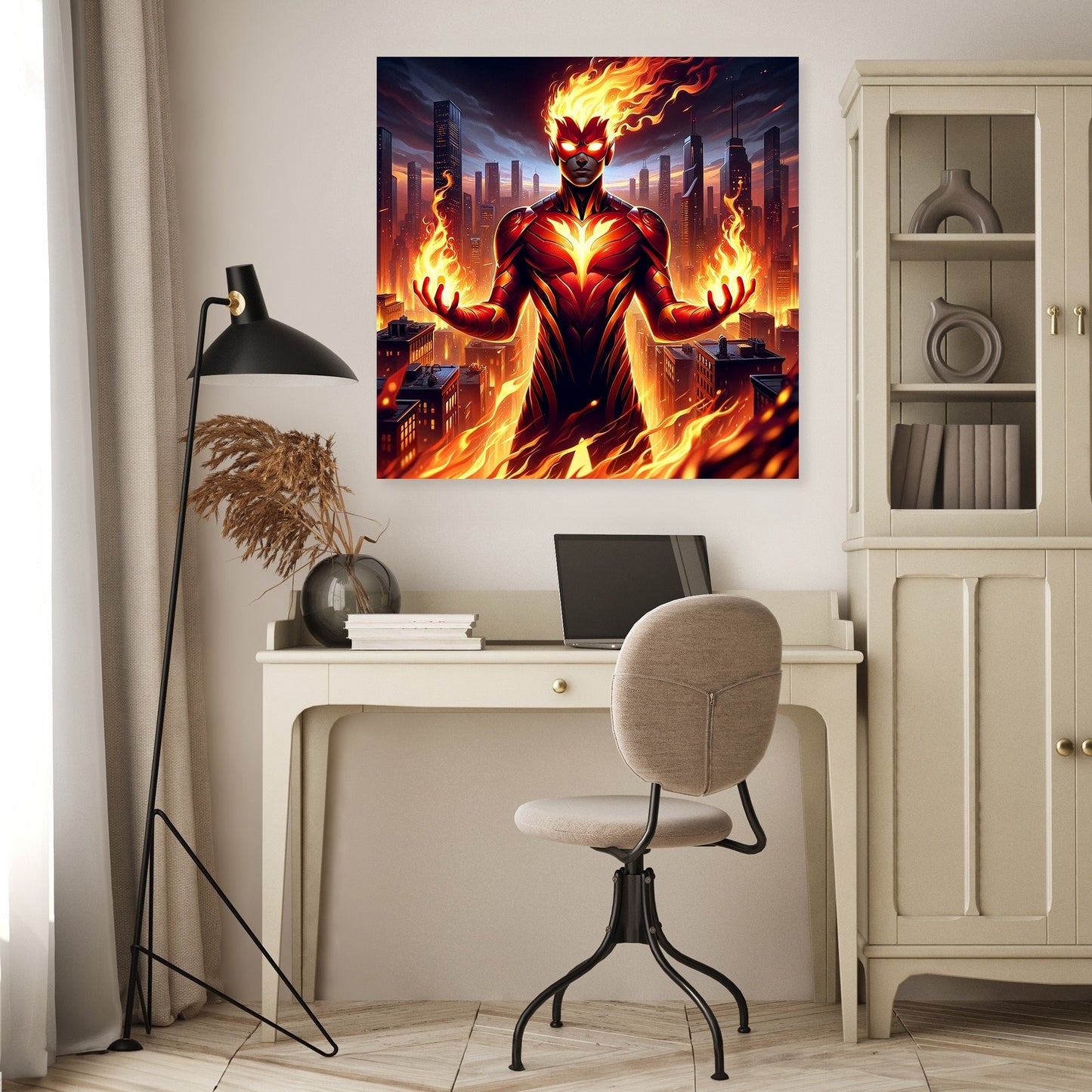Blaze Guardian Canvas