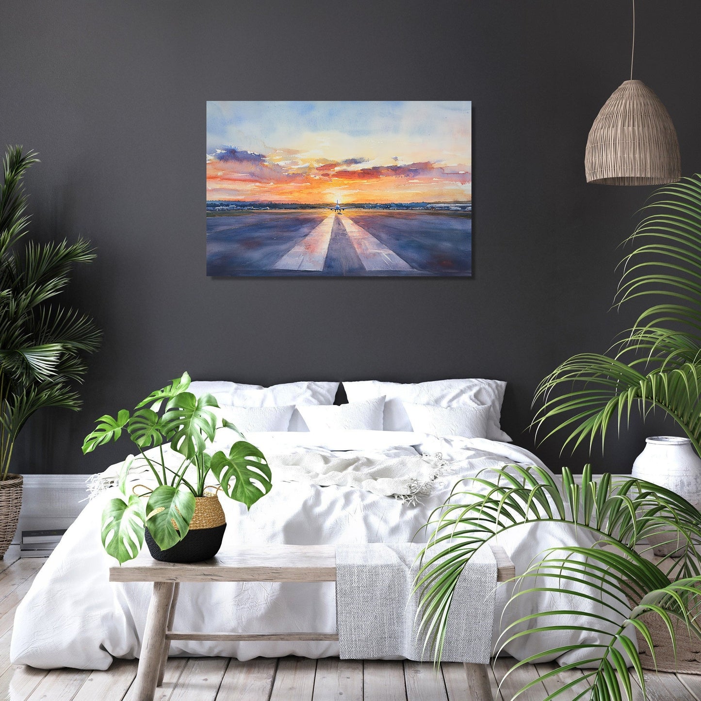 Sunset Descent Canvas