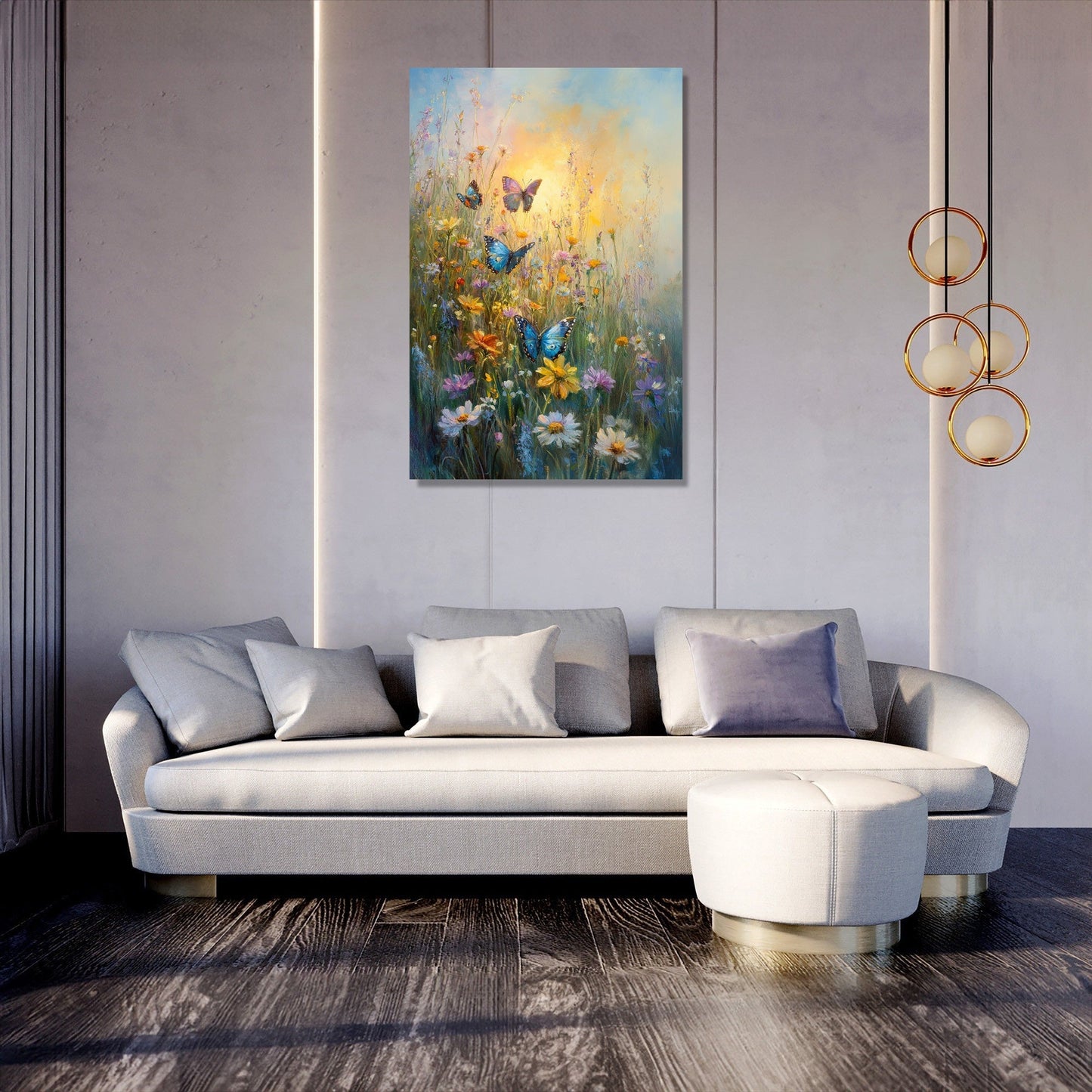 Fluttering Dawn Melancholy Canvas