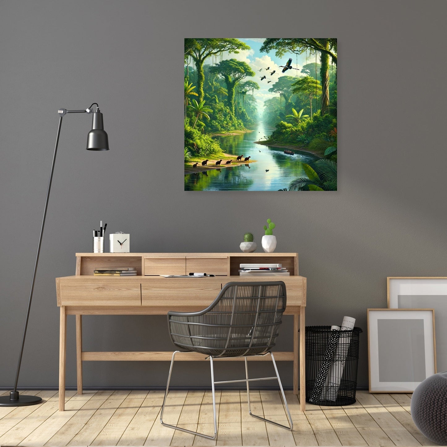 Amazon River Canvas