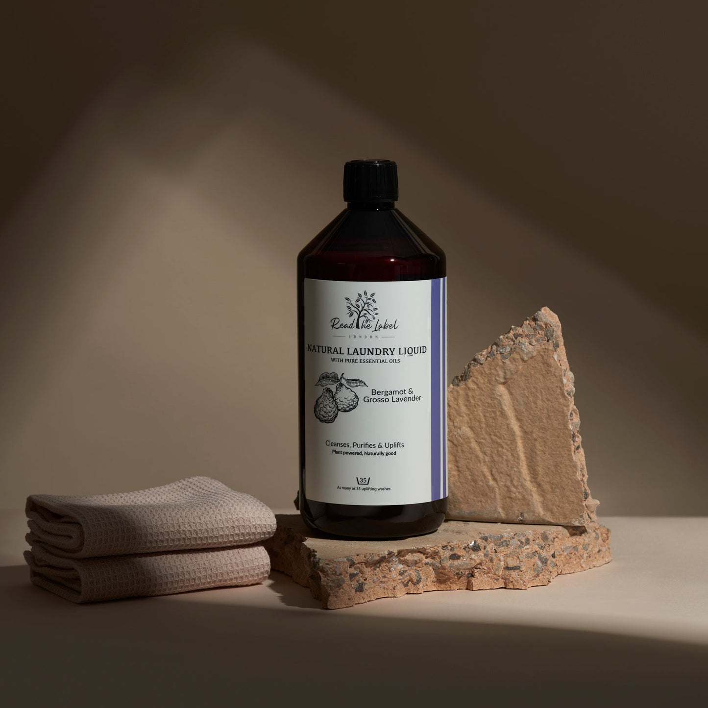 Natural Laundry Liquid – Bergamot & Grosso Lavender