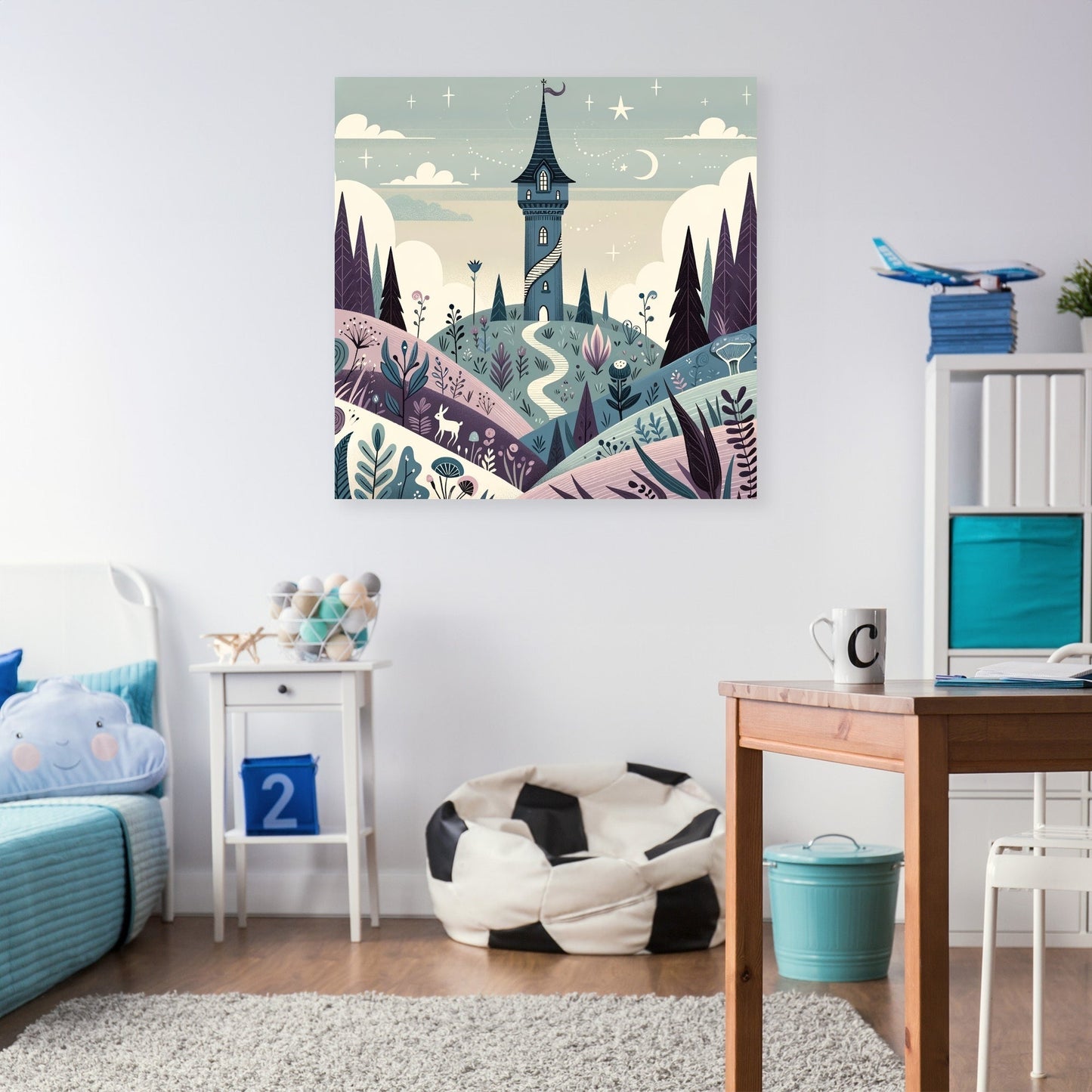 Mystic Tower Canvas