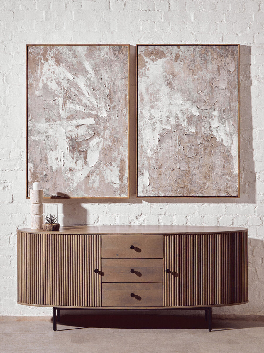 Fiori Small Succulent with Natural Stone Base