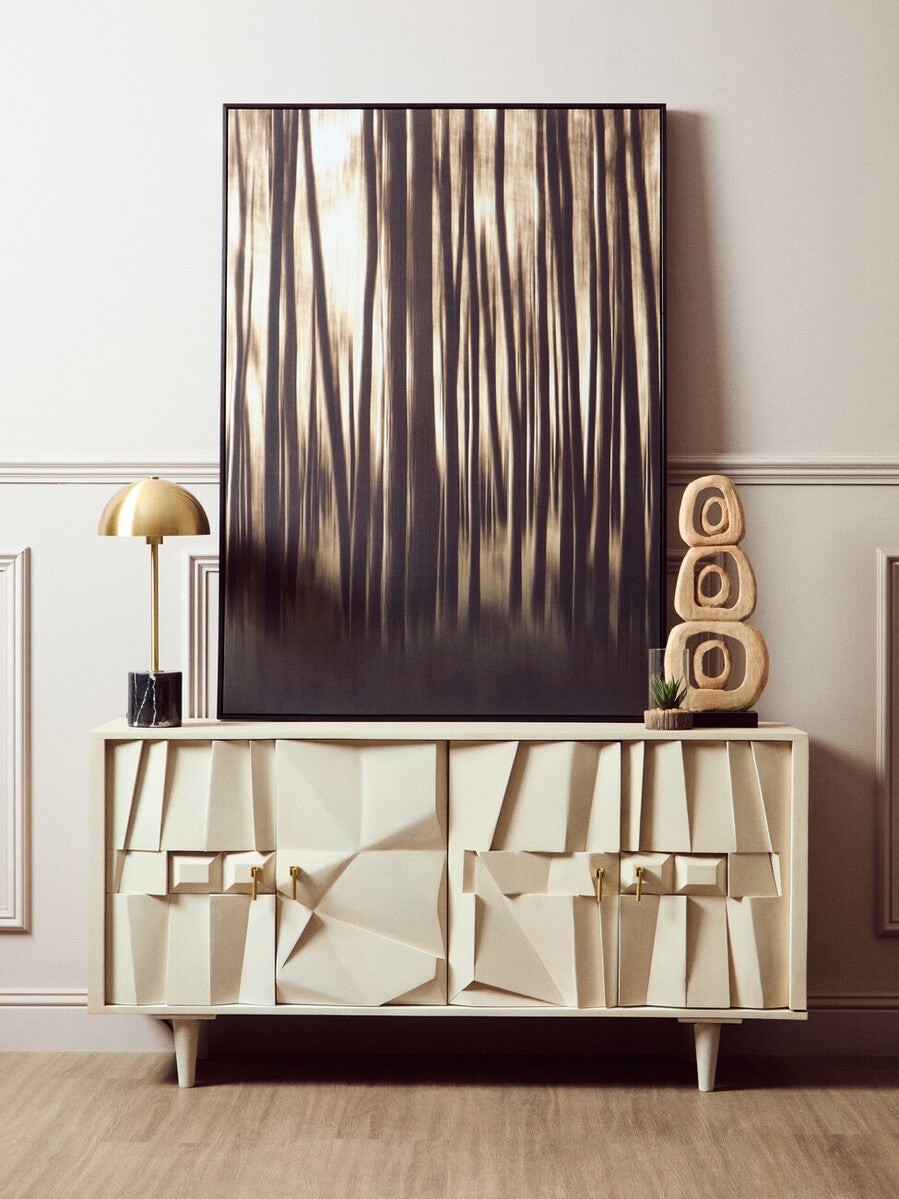 Fiori Small Succulent with Natural Stone Base