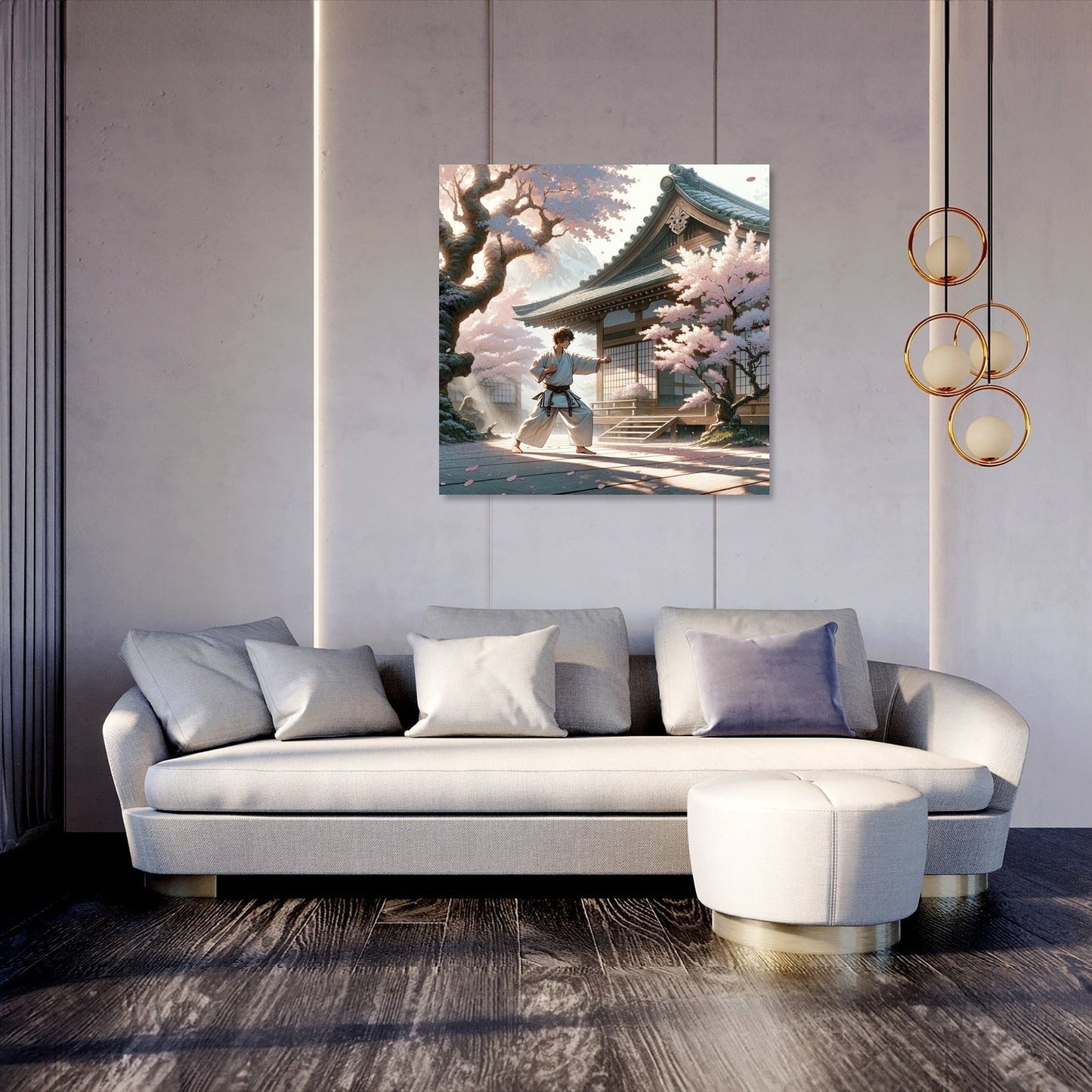 Cherry Blossom Dojo Canvas