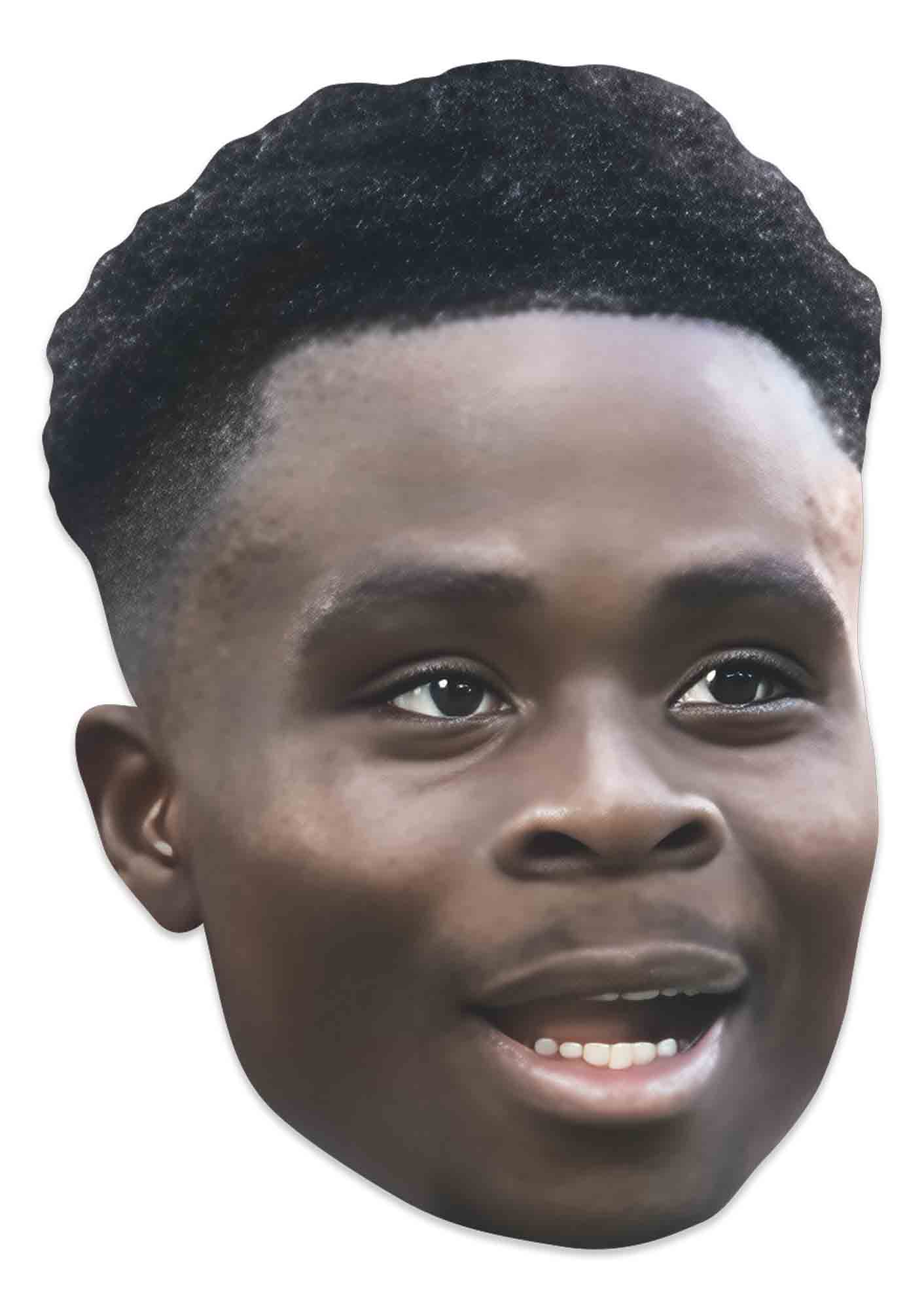 CM290 Bukayo Saka Footballer England Single Face Mask