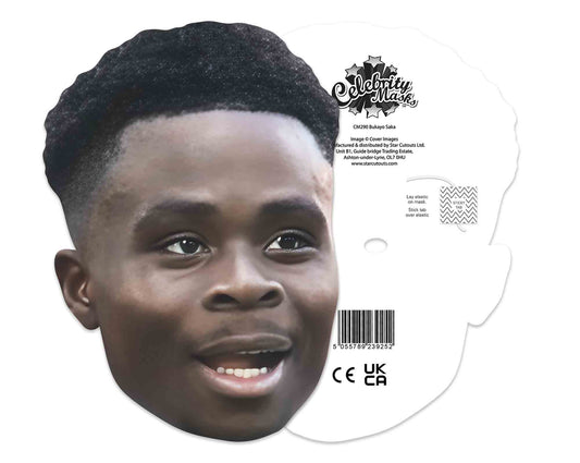 CM290 Bukayo Saka Footballer England Single Face Mask