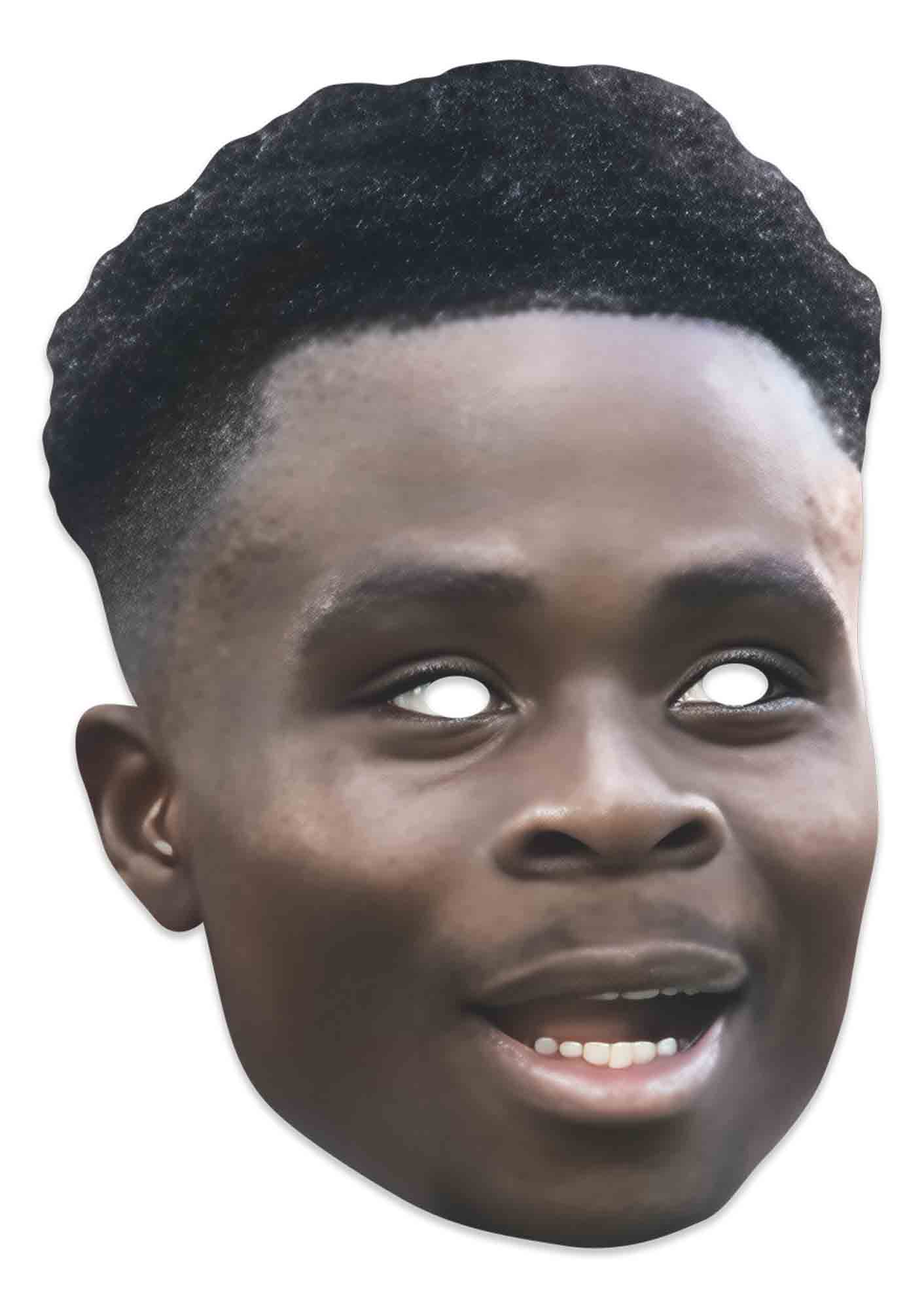 CM290 Bukayo Saka Footballer England Single Face Mask