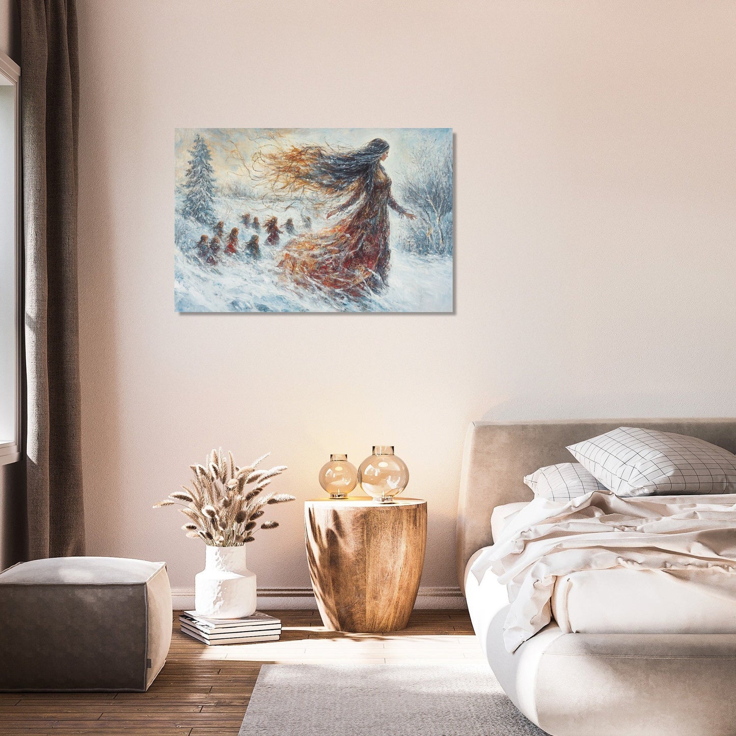 Nordic Mother Goddess Canvas