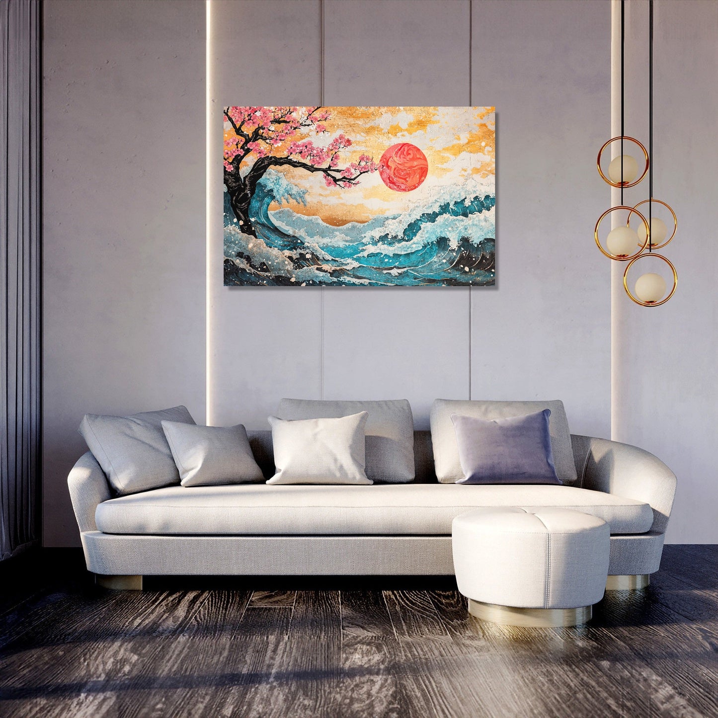 Vibrant Nature Burst Canvas
