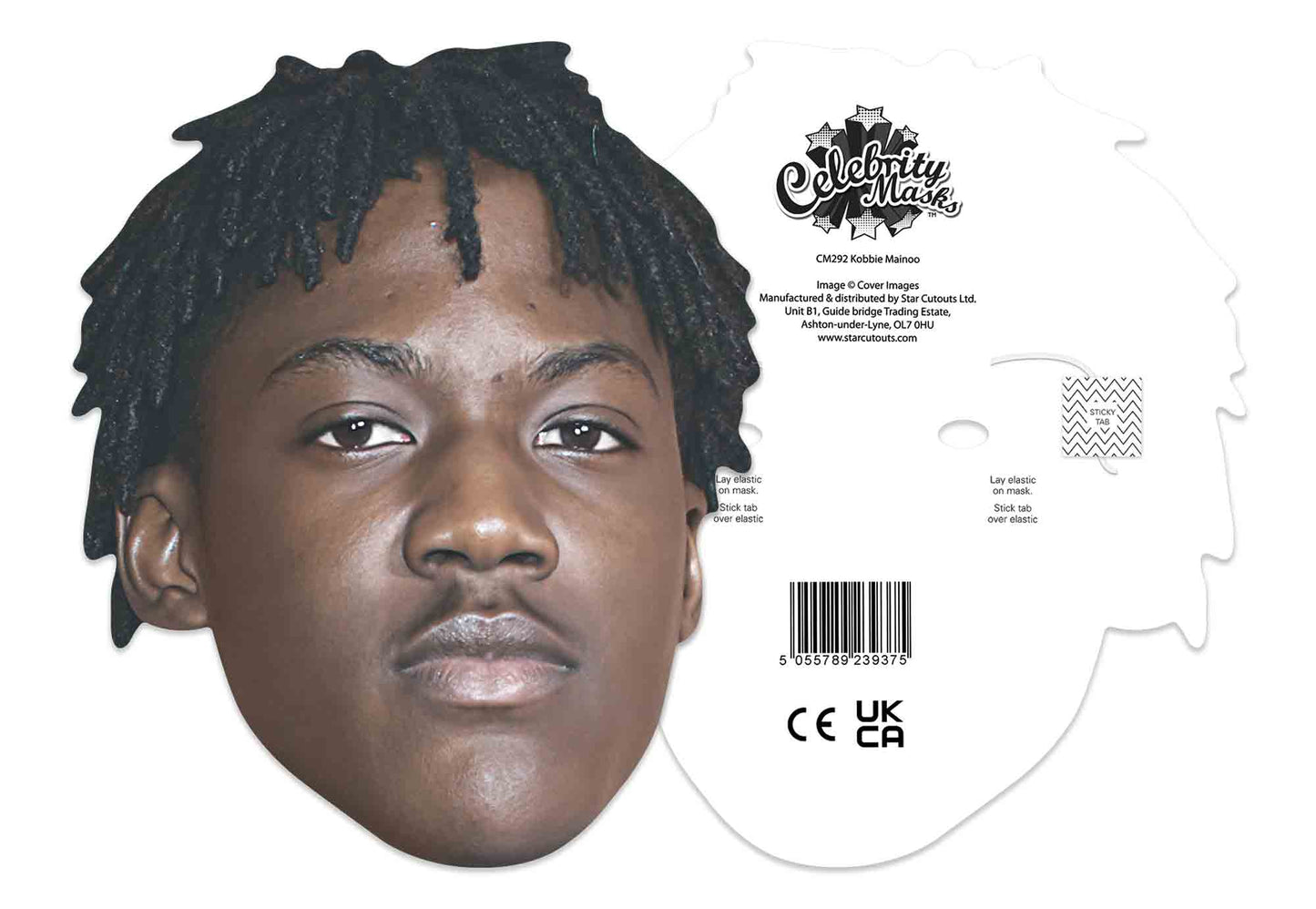 CMPWC26 England Manager & Footballers Six Pack Masks - Tuchel, Mainoo, Rice, Kane, Bellingham & Saka World Cup 2026