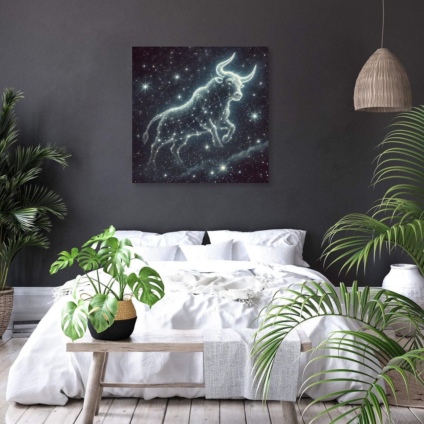 Taurus Constellation Canvas