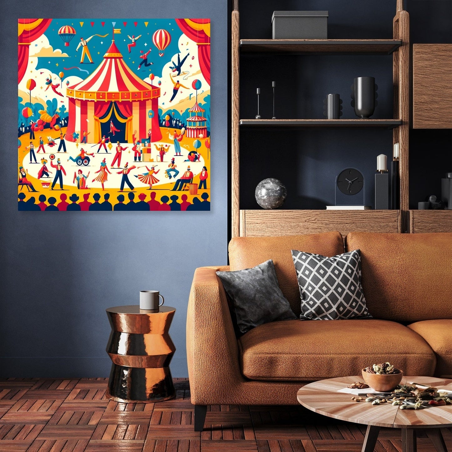 Circus Spectacle Canvas