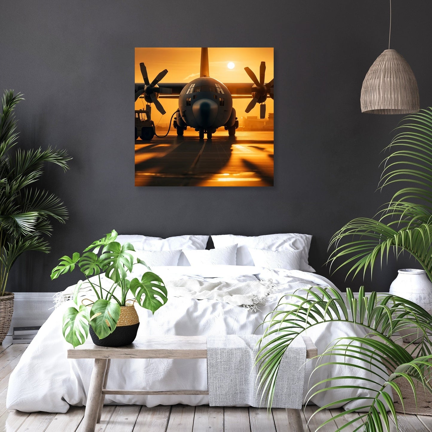 Golden Hour Mission Canvas