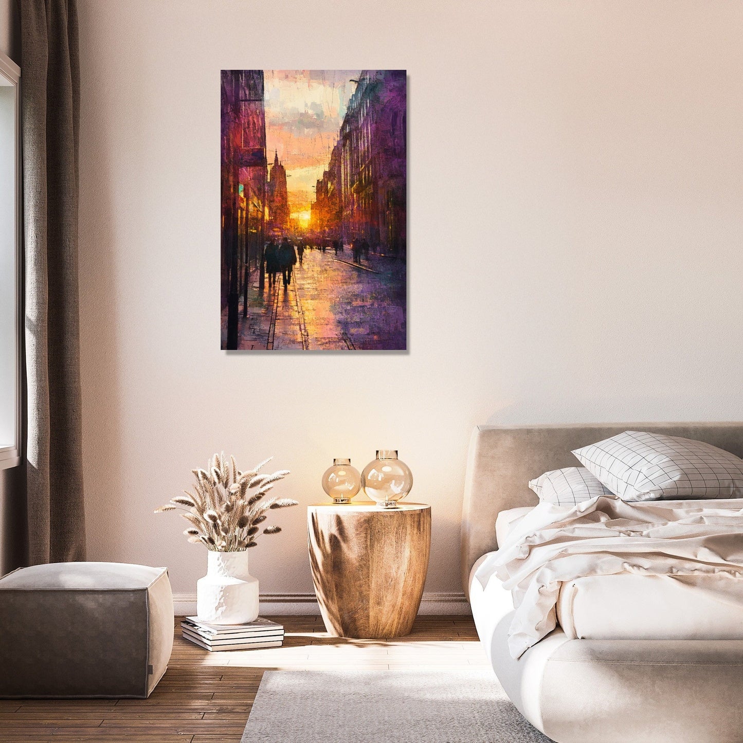 Hardman Street Sunset Canvas