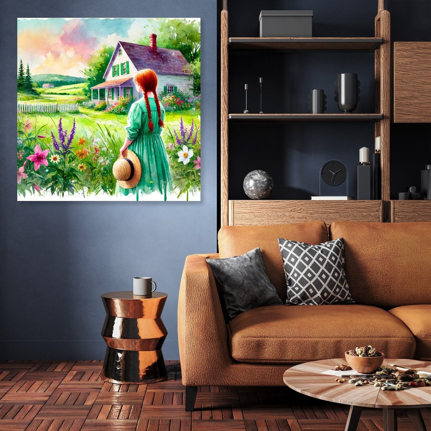 Anne's Dreamy Countryside Canvas