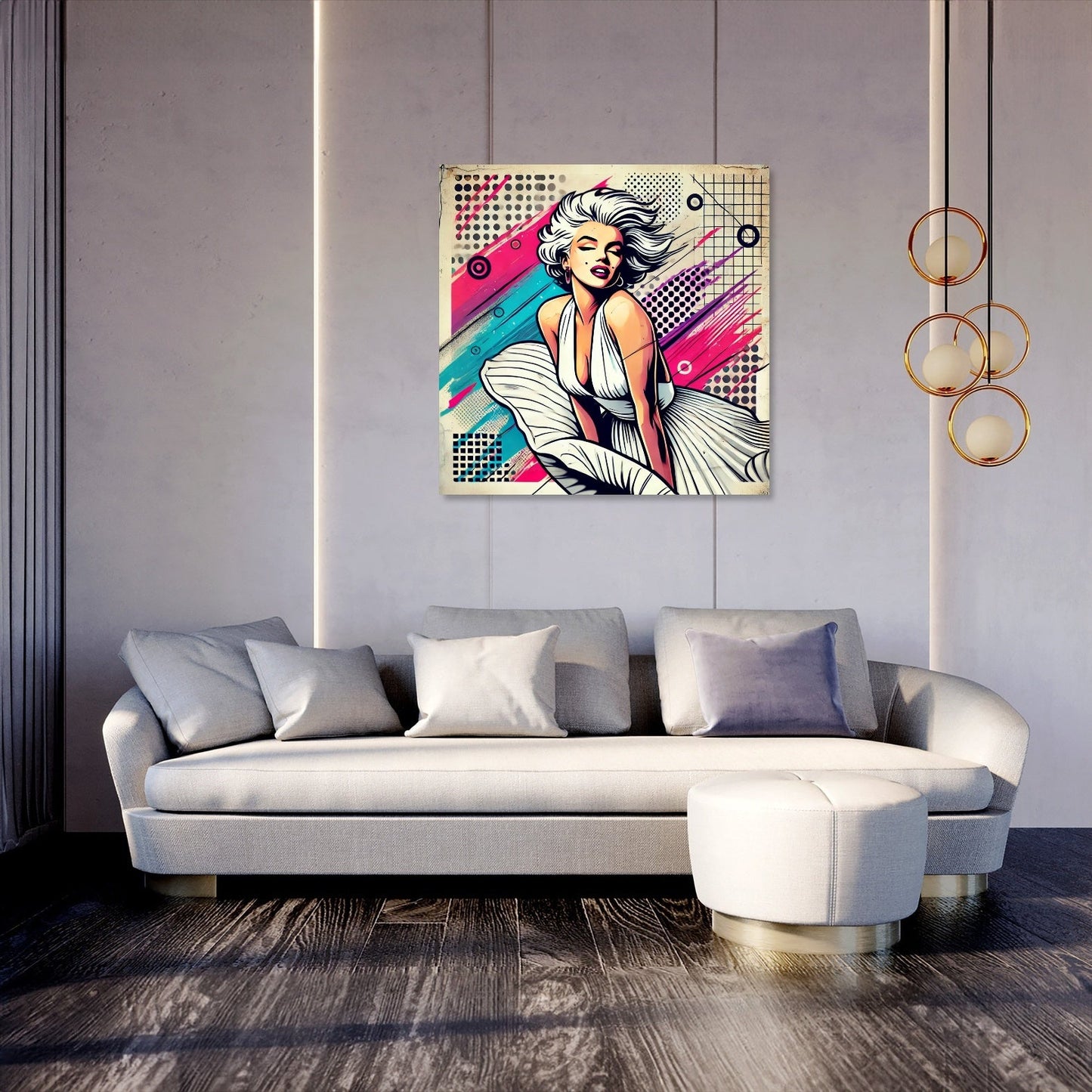 Windblown Icon Canvas