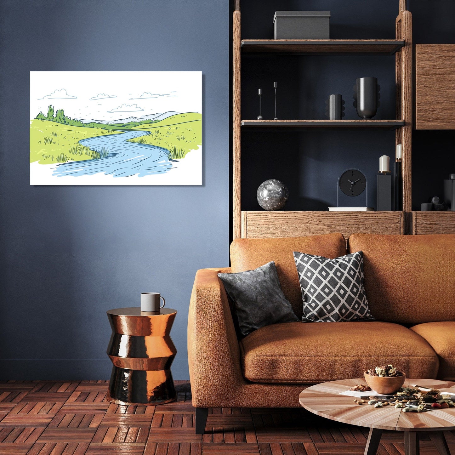 River's Whisper Canvas
