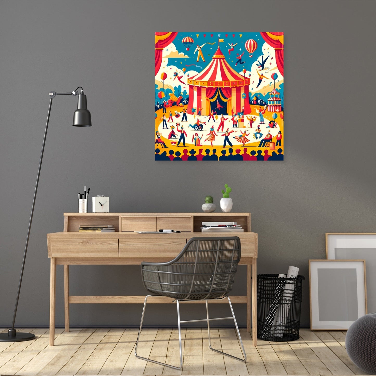 Circus Spectacle Canvas