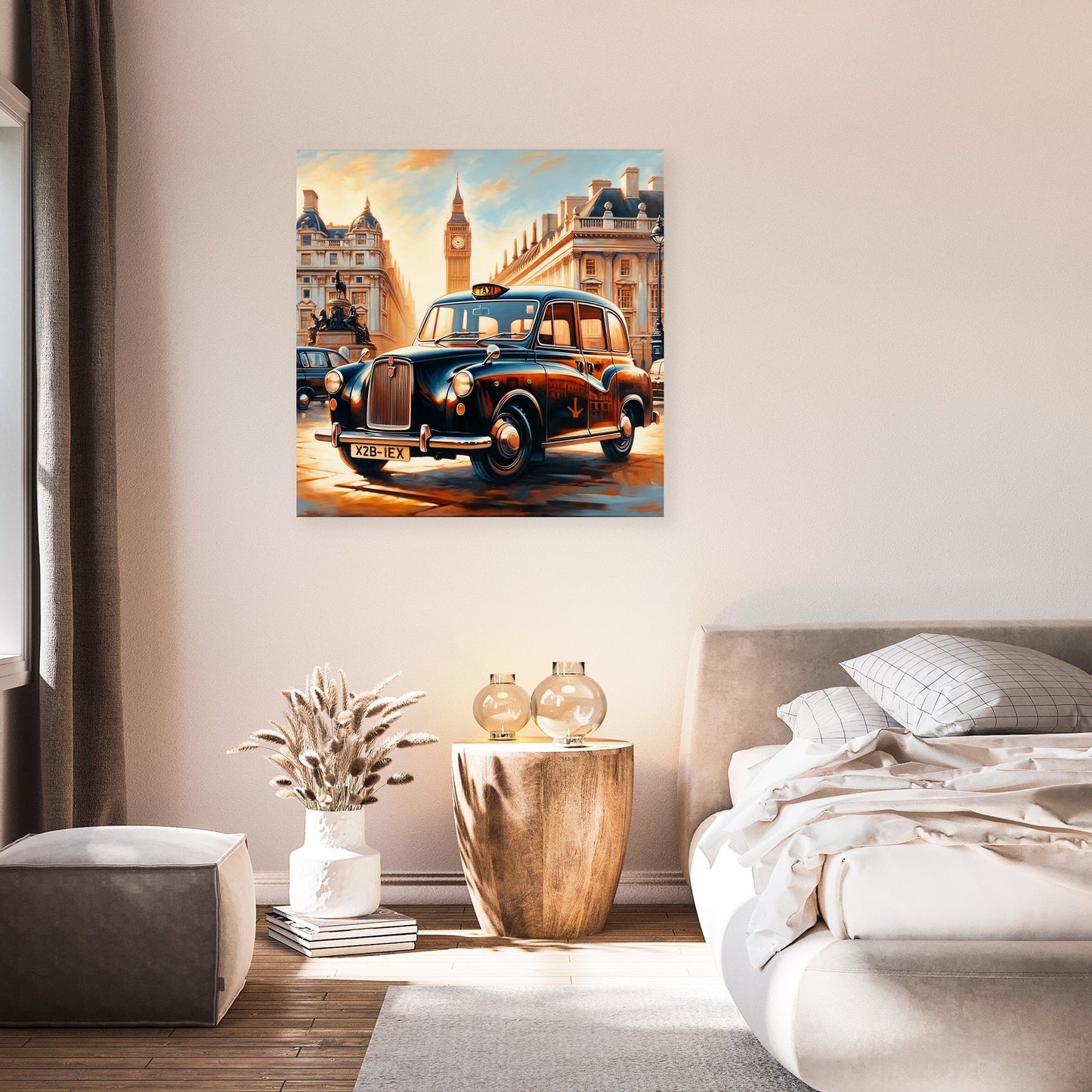 Timeless Journey London Taxi Canvas