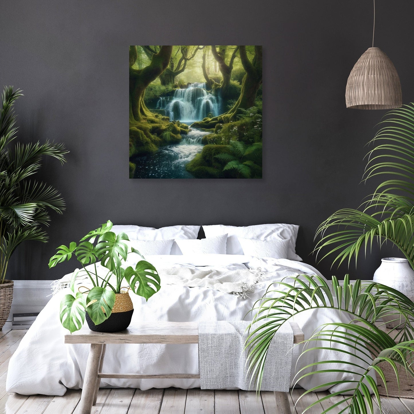 Mystical Cascade Canvas