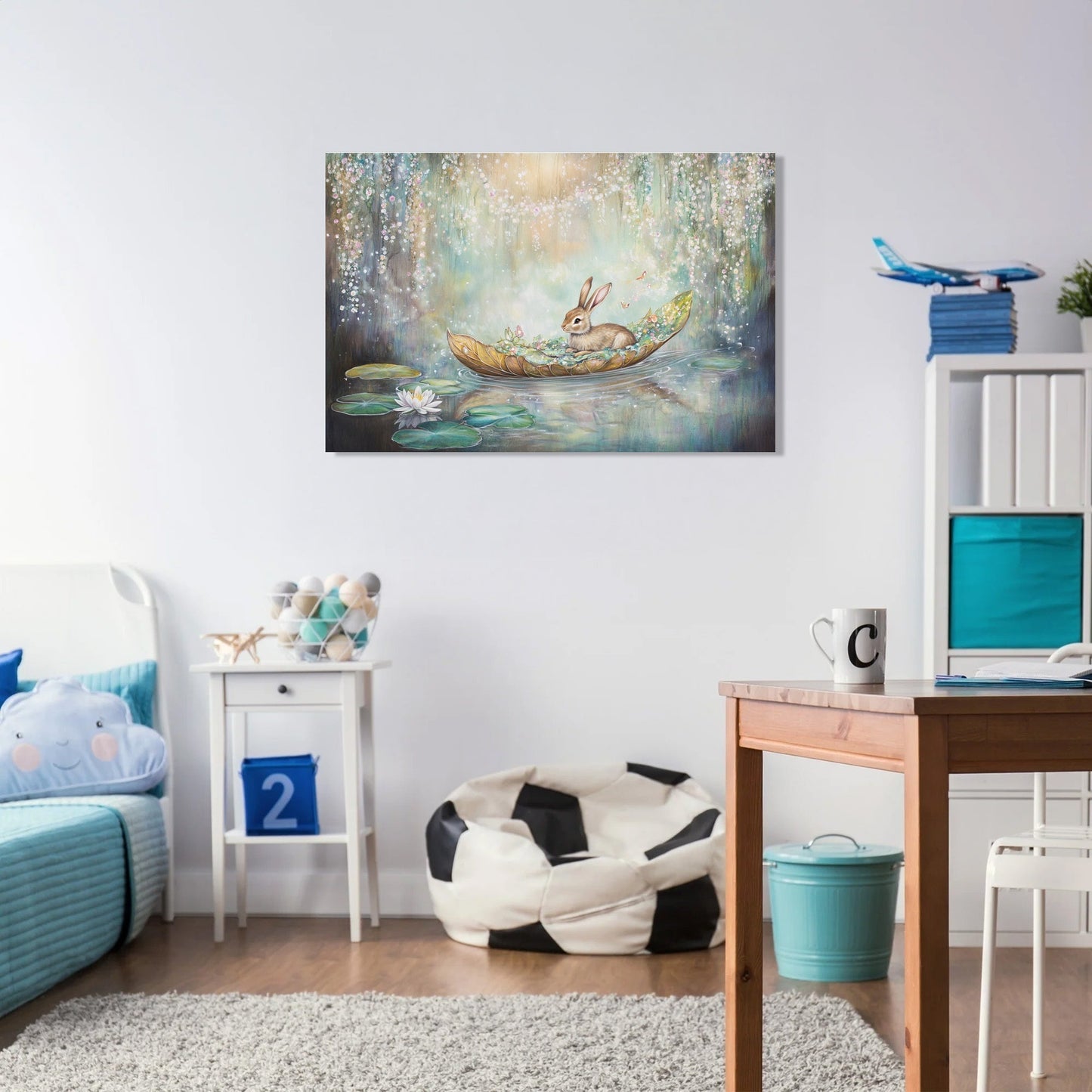 Hare's Leaf-Boat Canvas