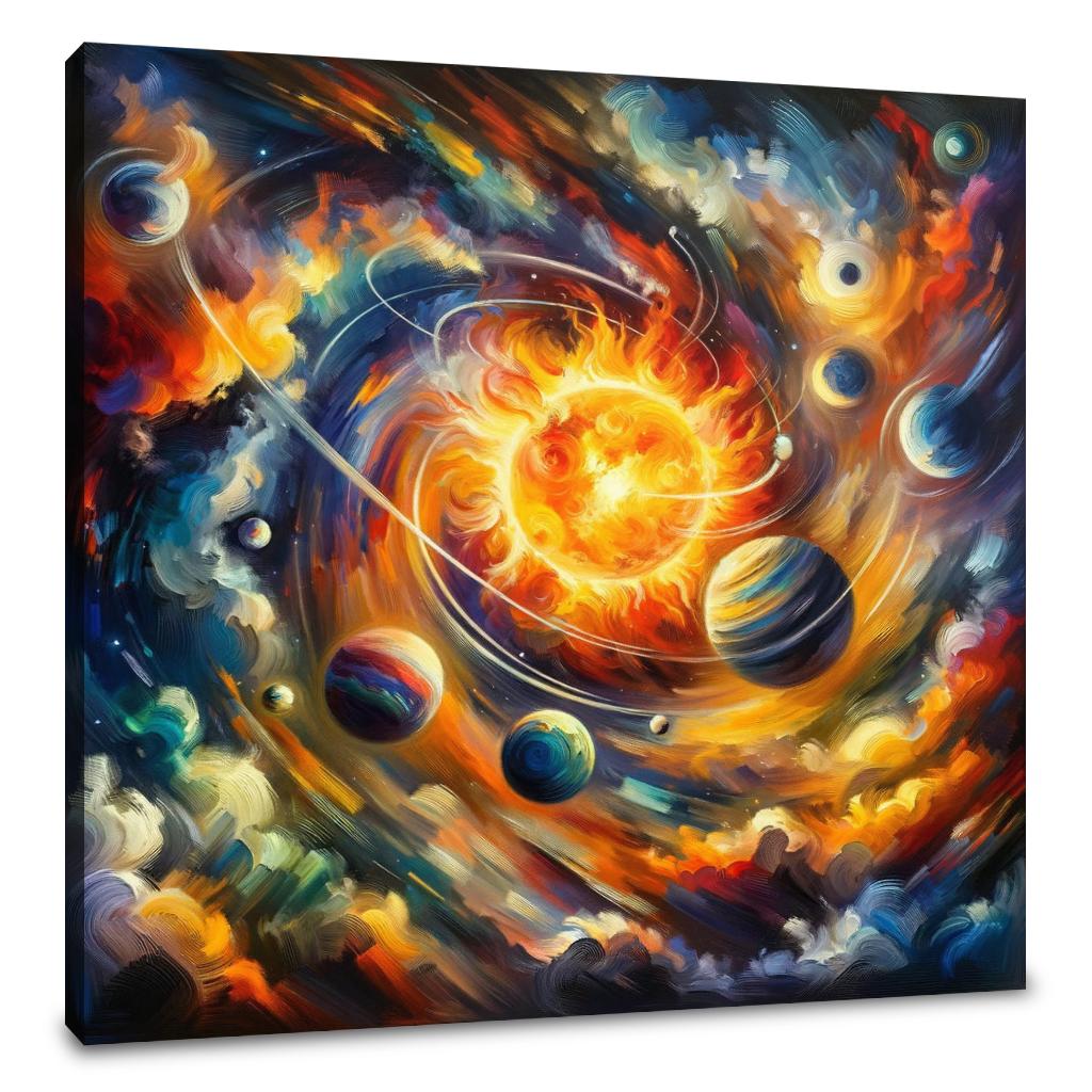 Emotive Cosmos Canvas