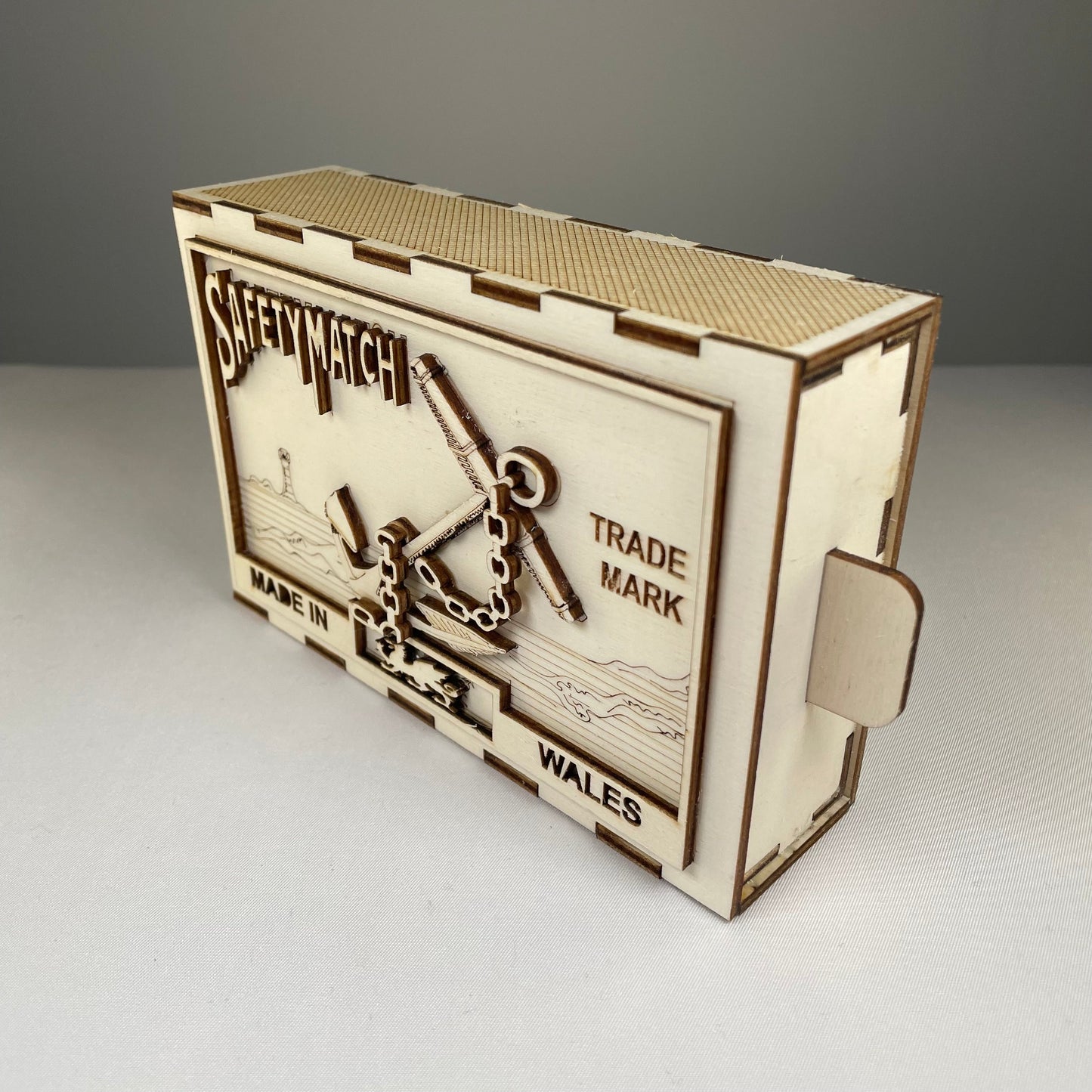 Matchbox (Anchor) - Flatpack Model Kit by Curious Rabbit ®