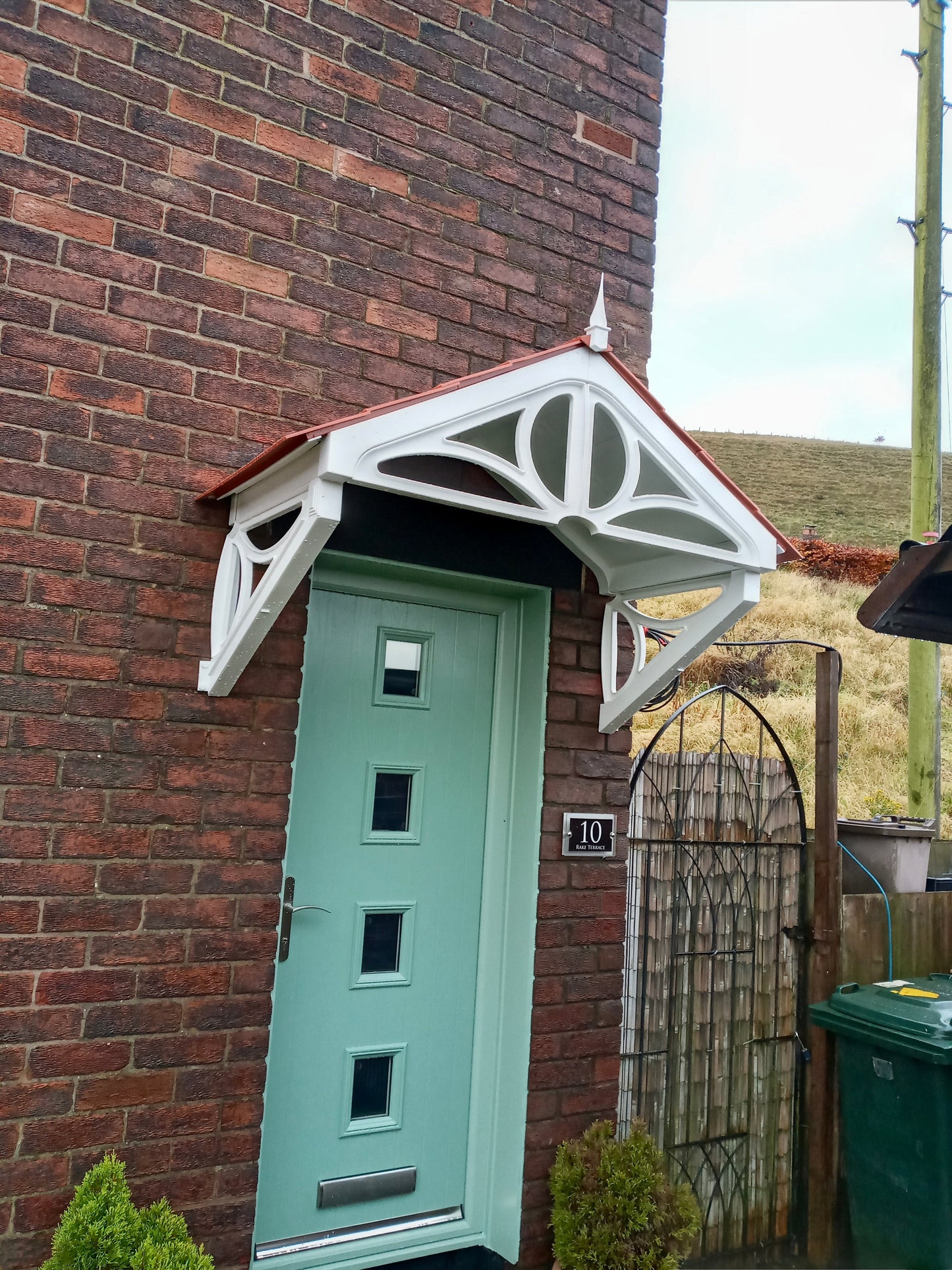 Althorp Door Canopy 149cm - Flat Pack Porch Canopy