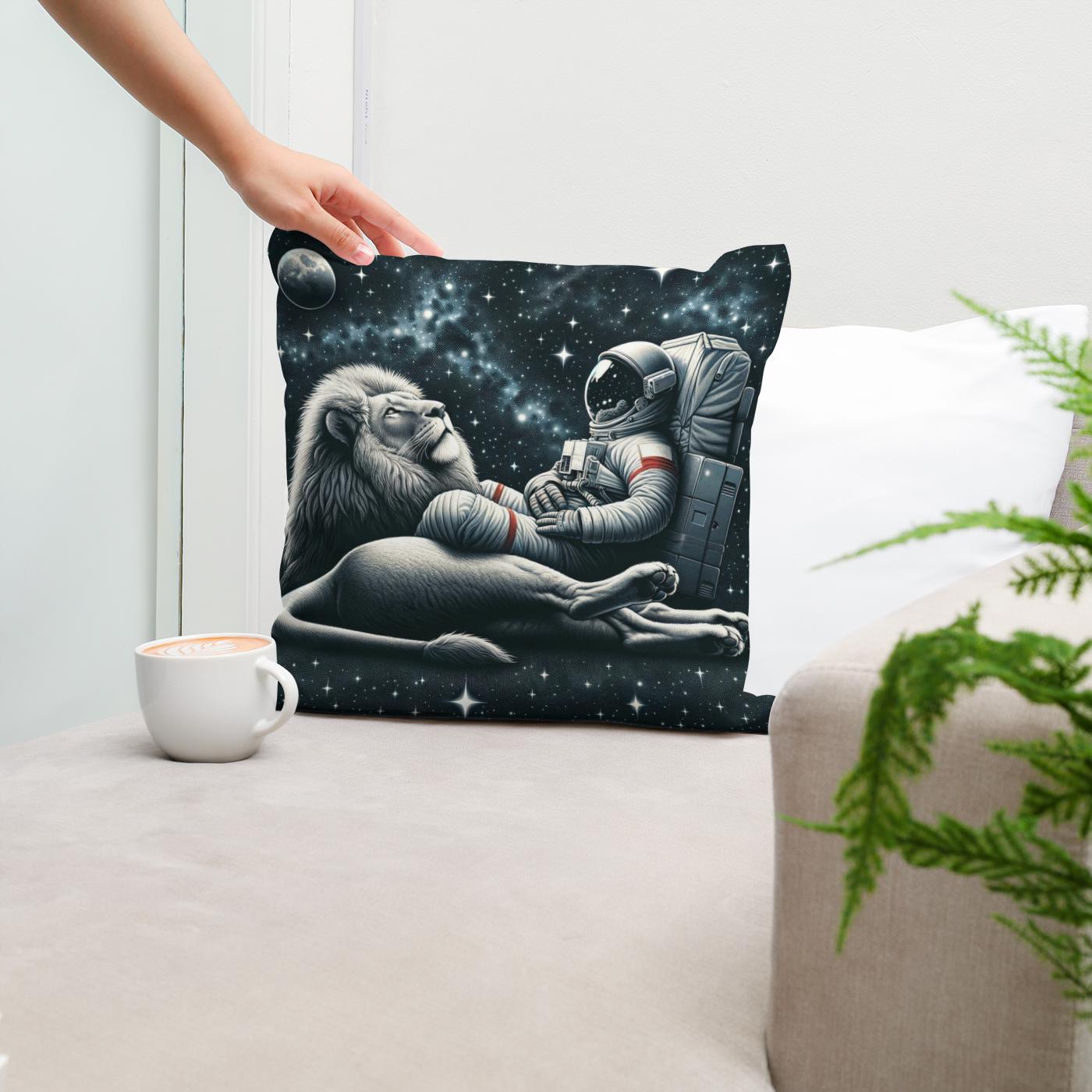 Stellar Safari Dreams Cotton Cushion