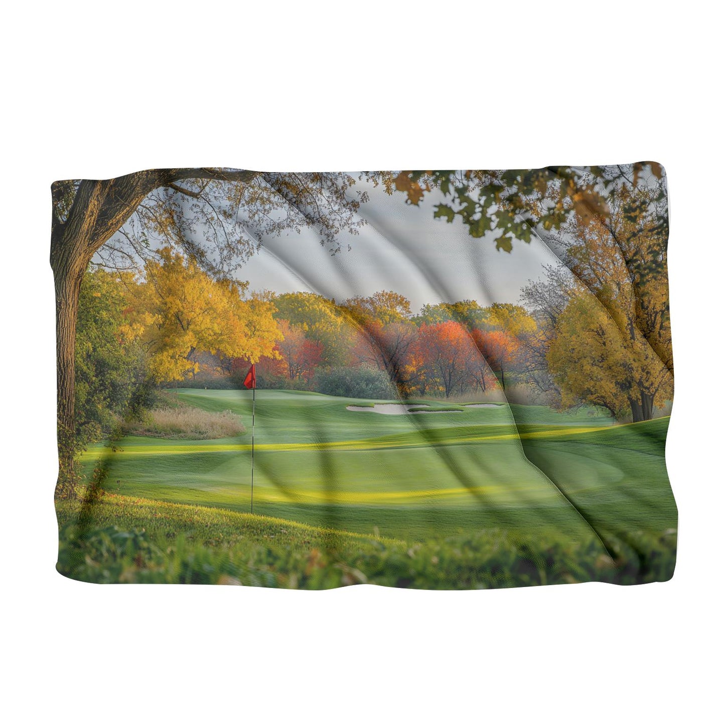 Golf Course Dawn Blanket