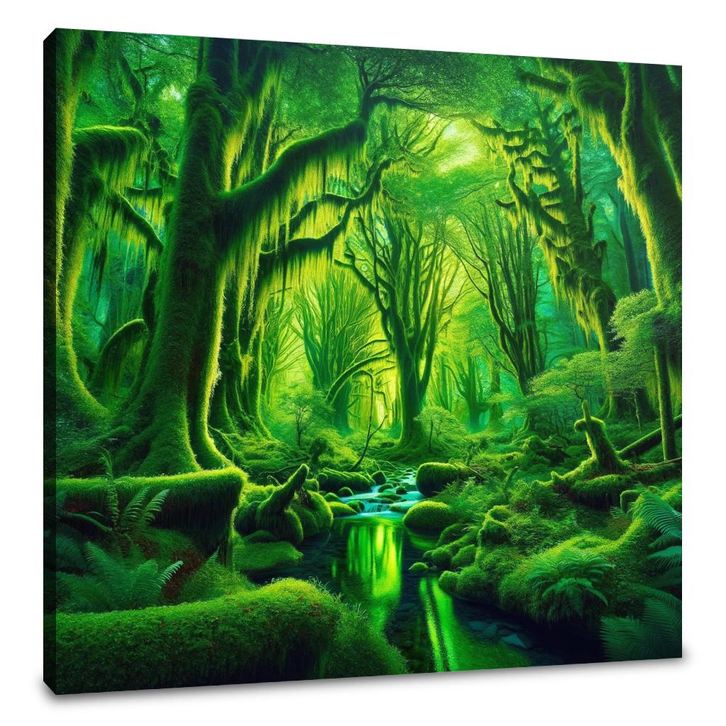 Emerald Enclave Canvas