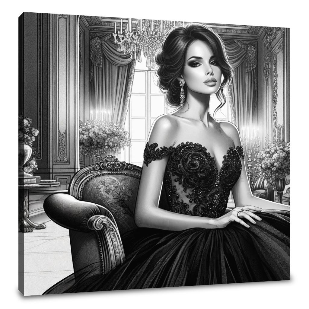 Opulent Elegance Canvas