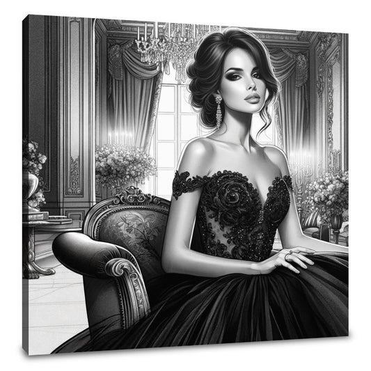Opulent Elegance Canvas