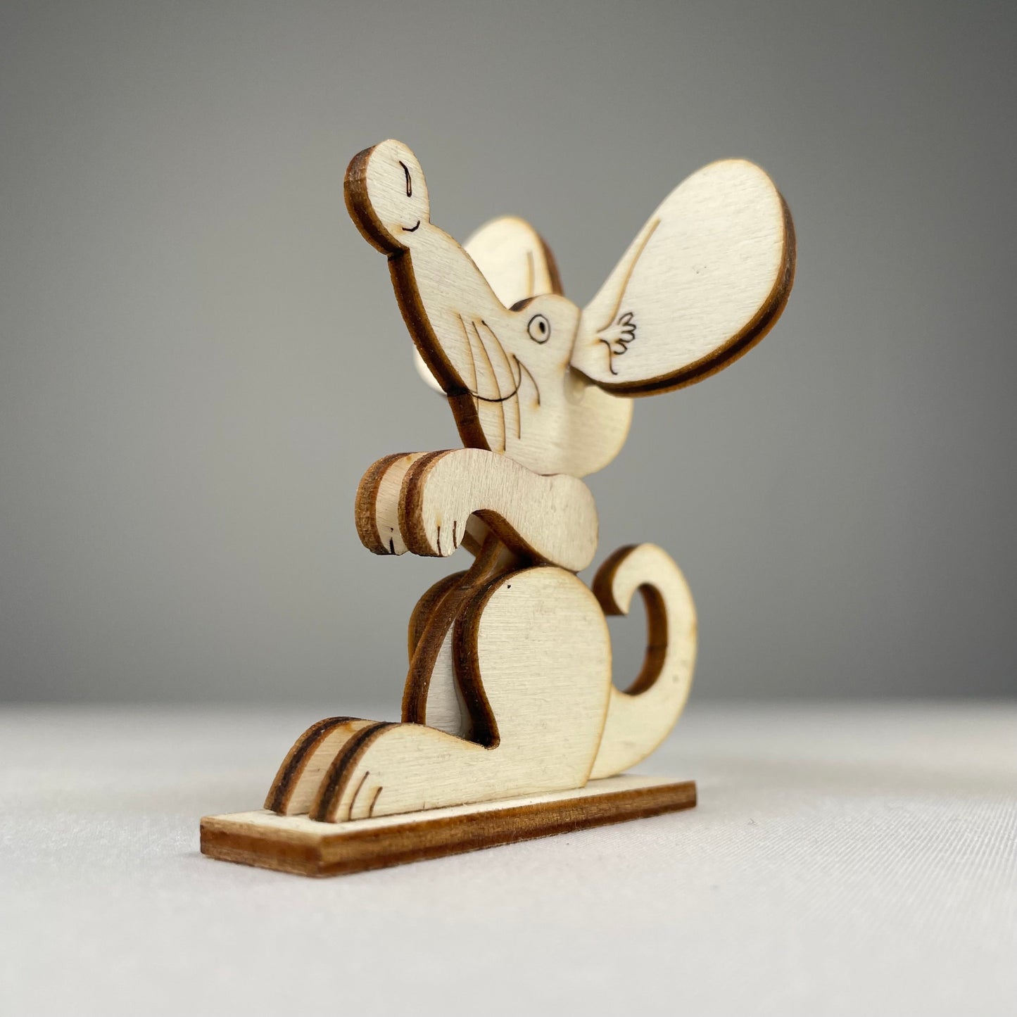 Mouse Ornament - Handmade Ornament by Curious Rabbit ®
