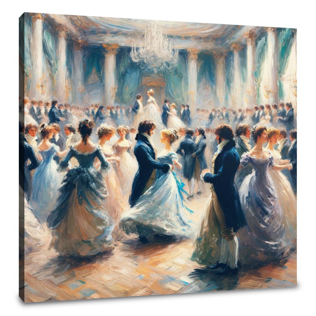 Whimsical Encounter Canvas